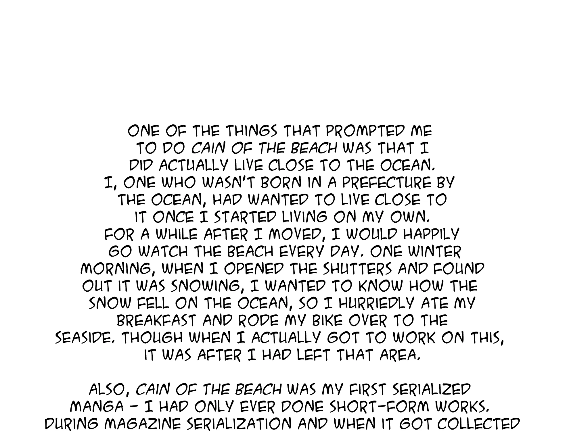 Cain of the Beach Chapter 0 page 5