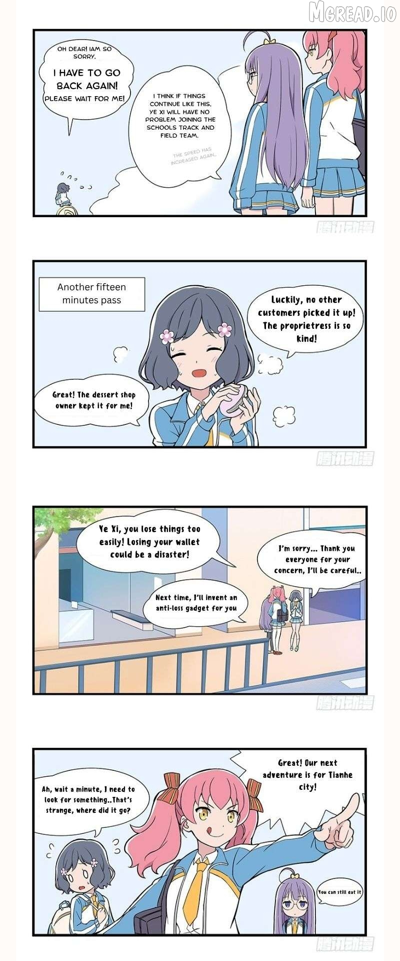 Call Up Girls Chapter 5 page 4