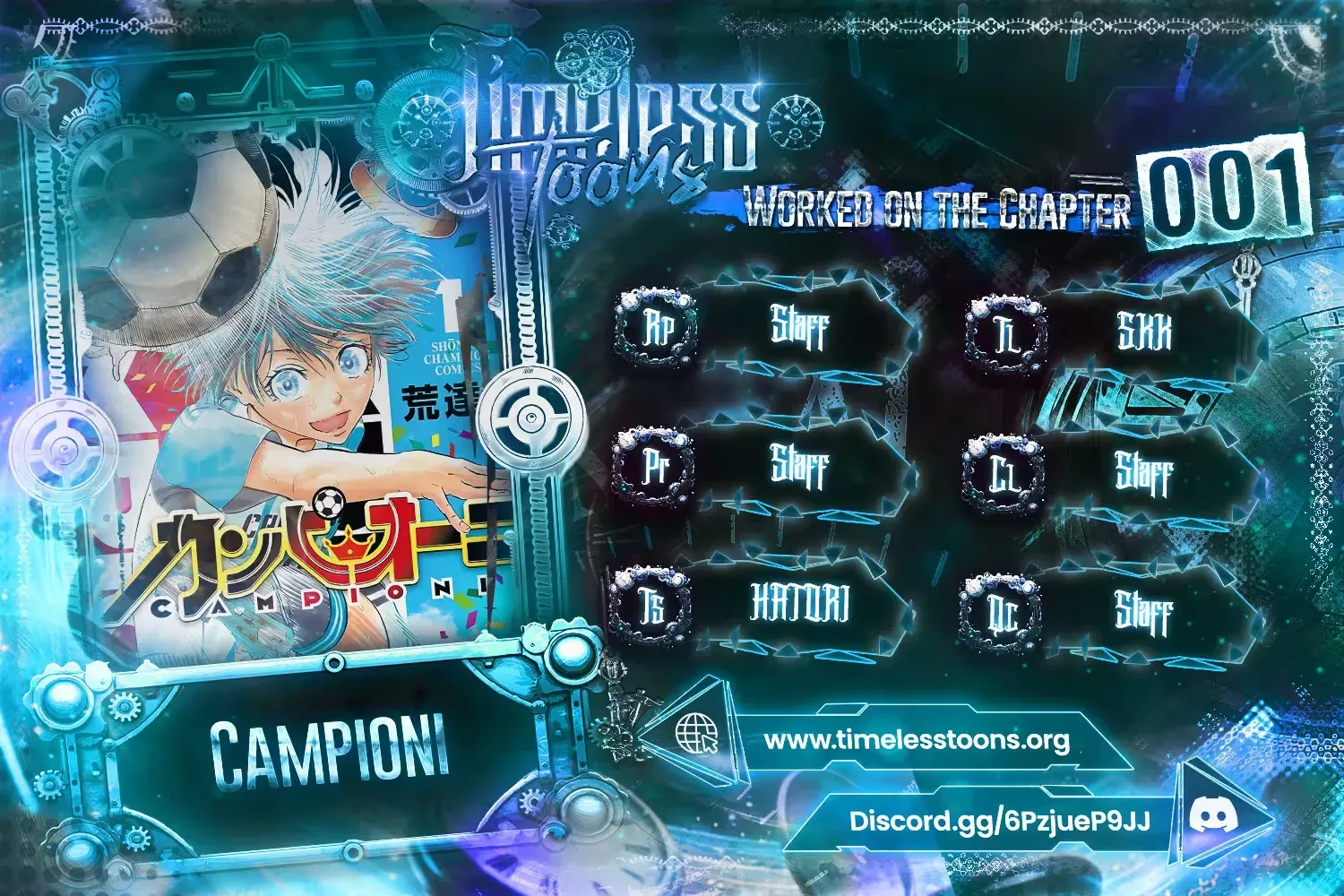 Campioni Chapter 1 page 1