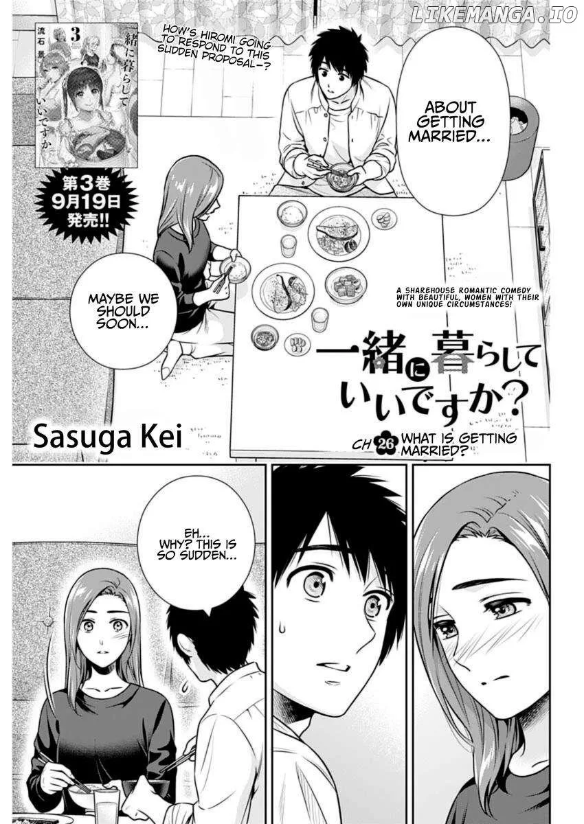 Can I Live With You? Chapter 26 page 1