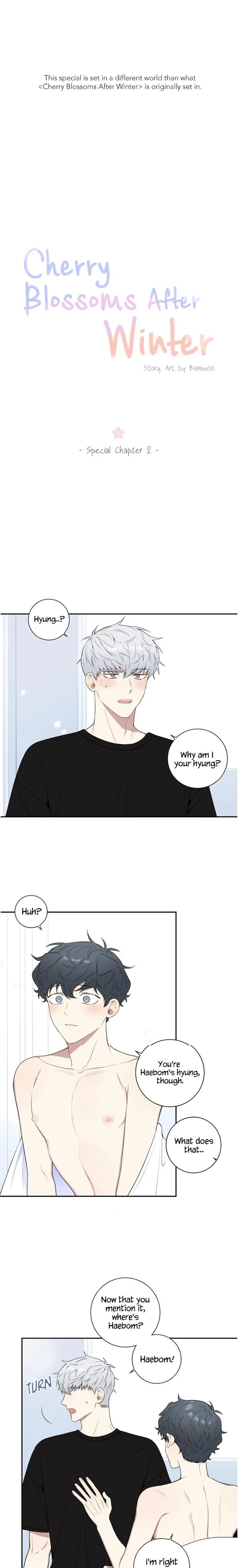Cherry Blossoms After Winter Chapter 90.3 page 1