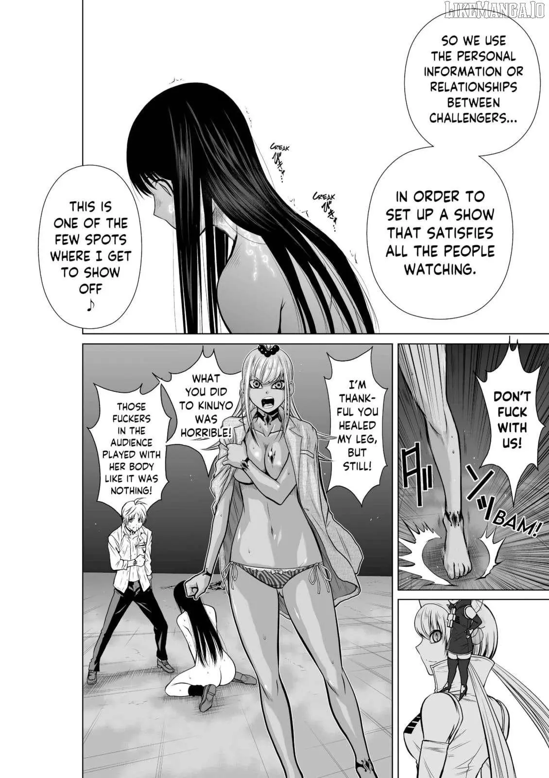Chijou 100-kai Chapter 18.3 page 21