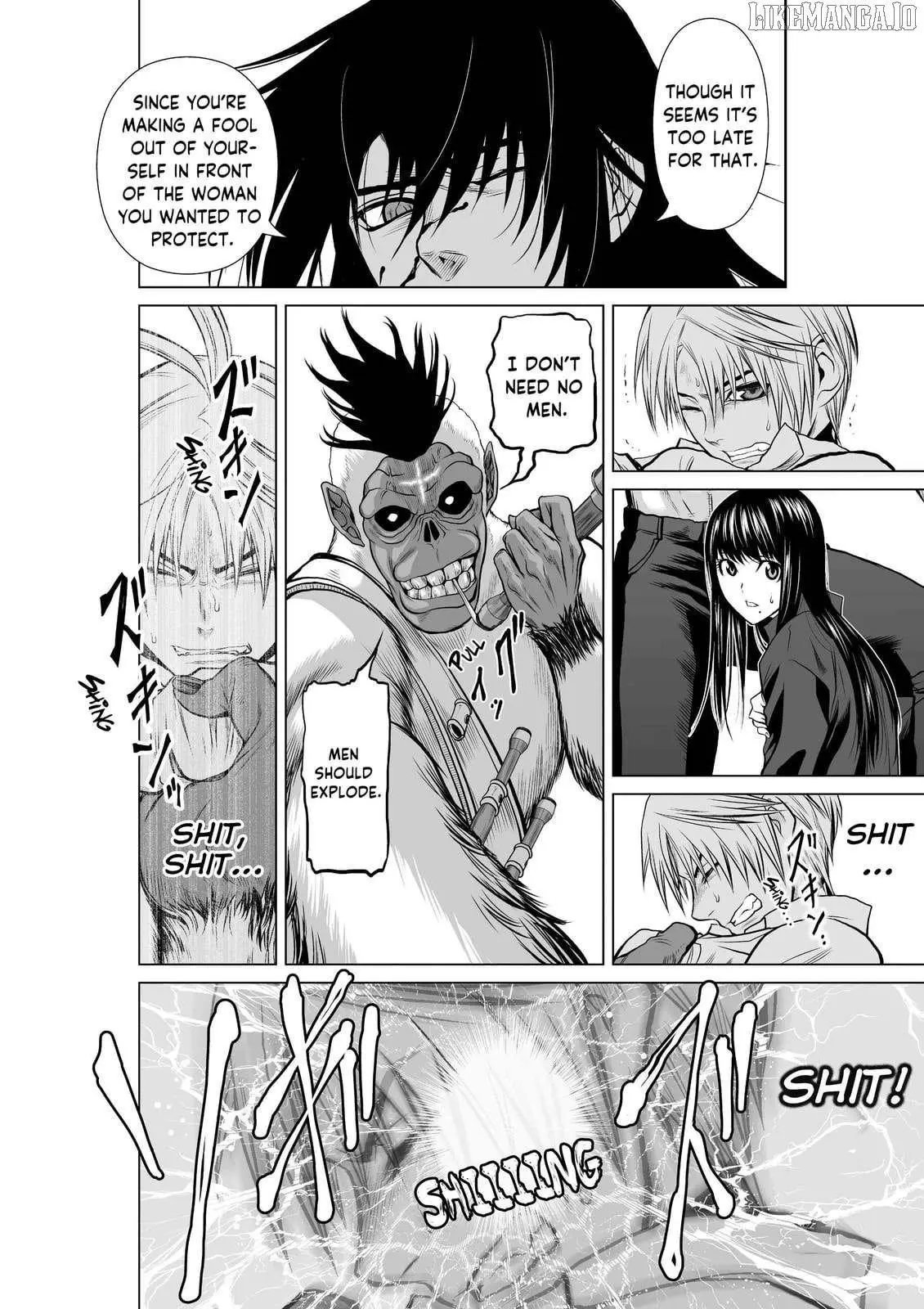 Chijou 100-kai Chapter 20 page 44