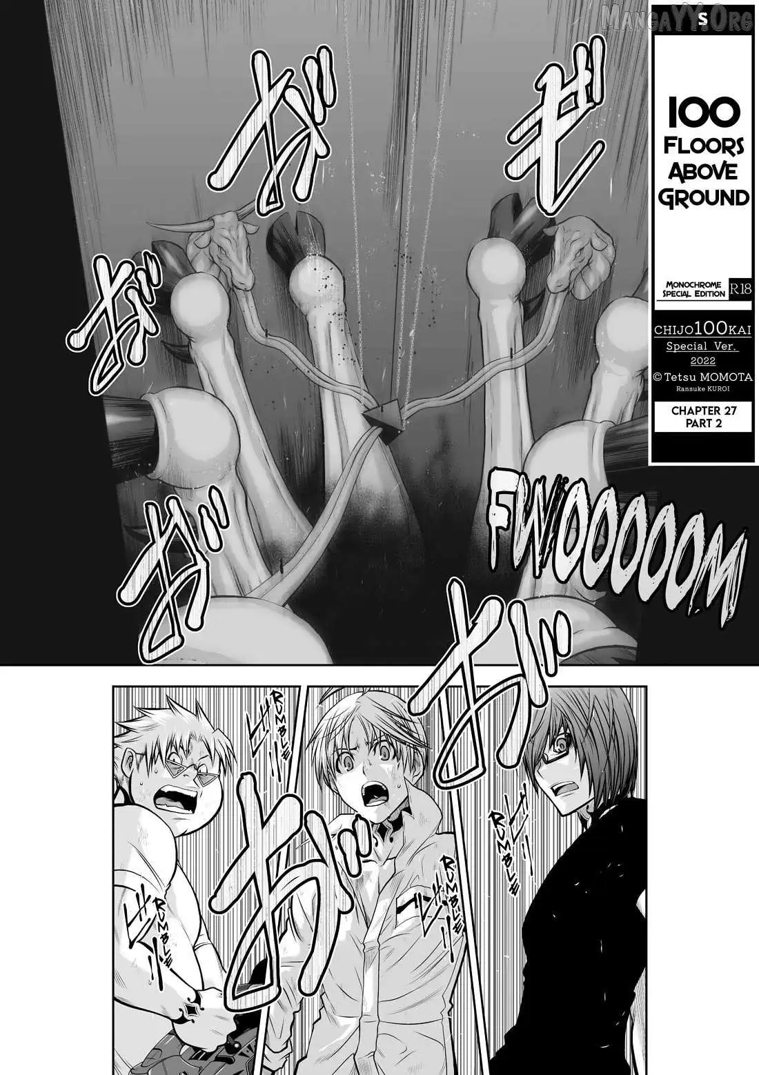 Chijou 100-kai Chapter 27.2 page 1