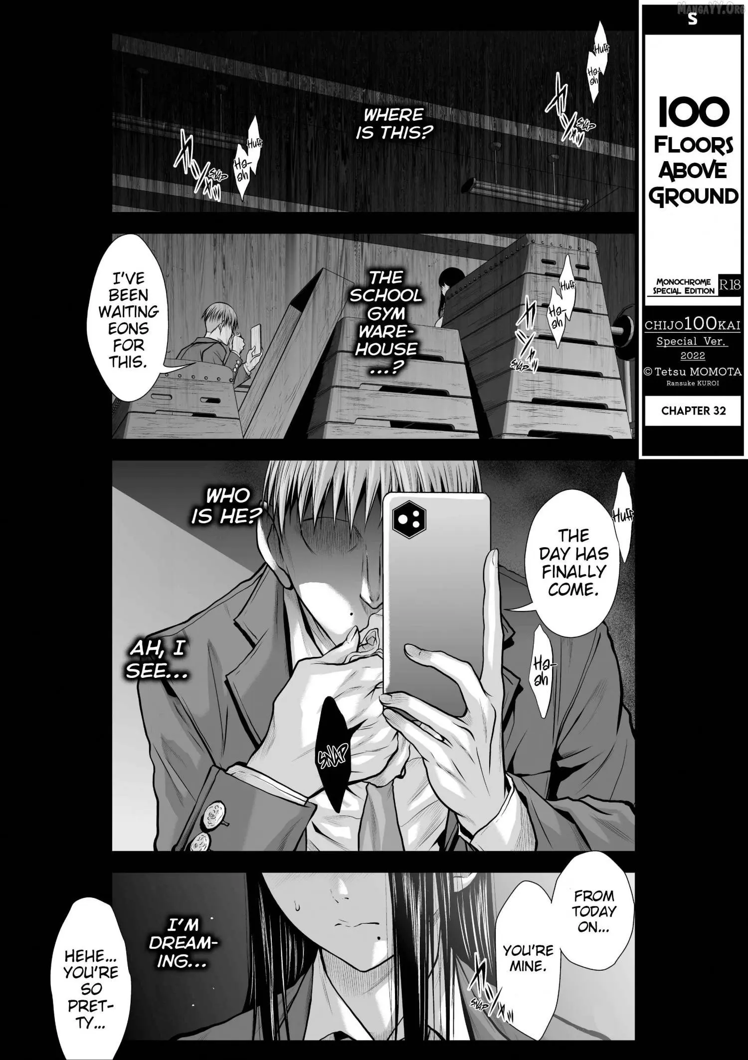 Chijou 100-kai Chapter 32 page 1