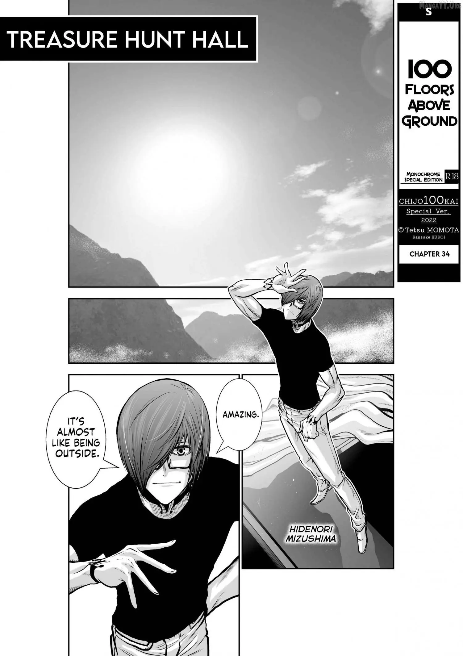Chijou 100-kai Chapter 34 page 1