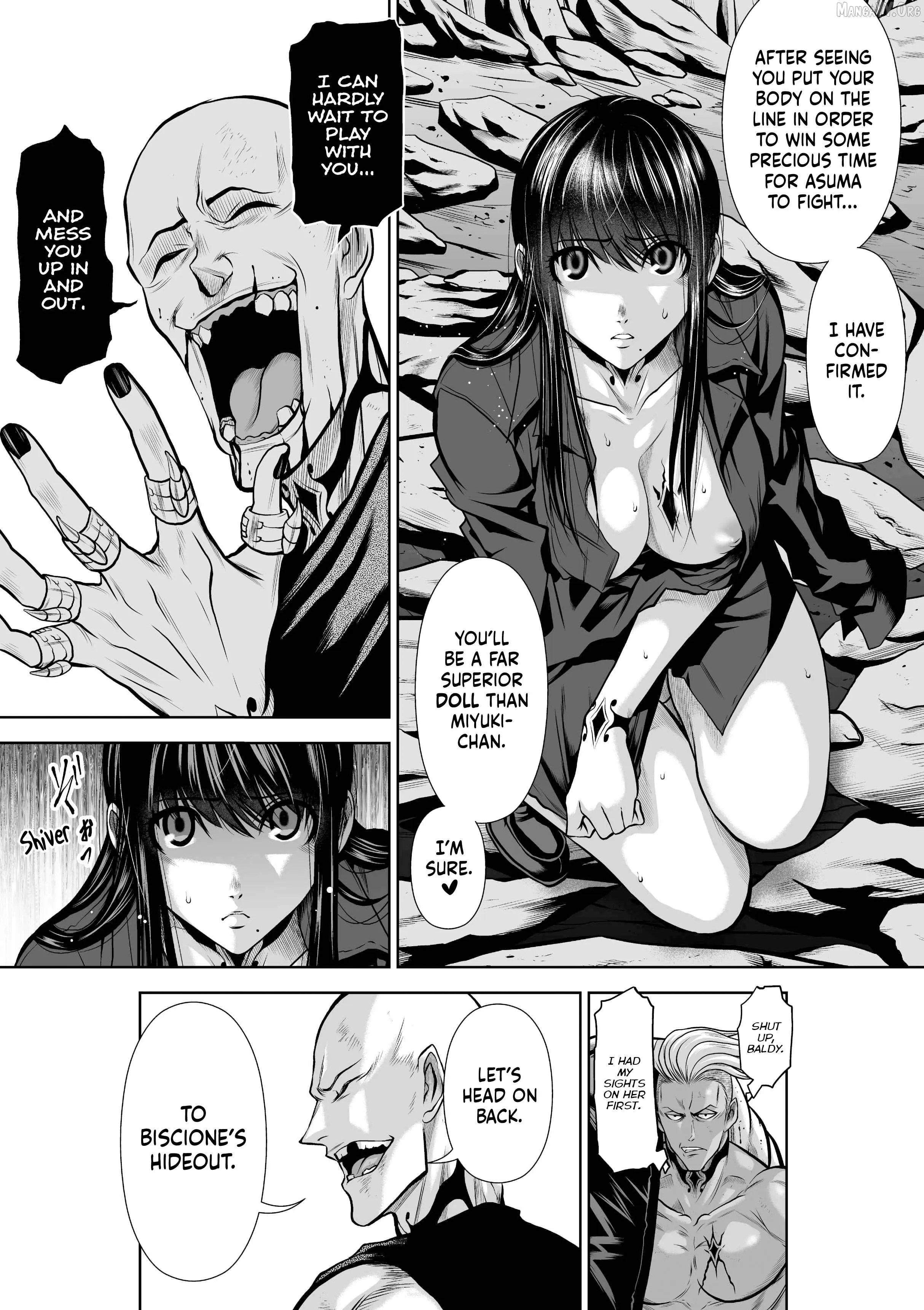 Chijou 100-kai Chapter 38 page 58