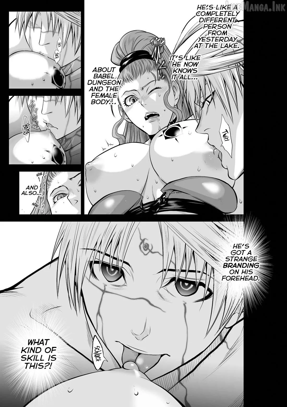 Chijou 100-kai Chapter 48.2 page 35