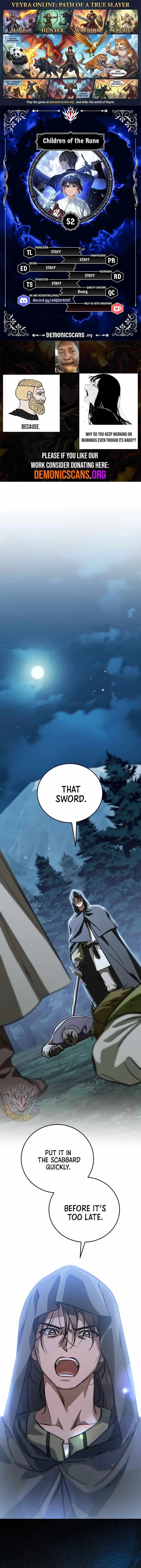 Children of the Rune Chapter 52 page 1