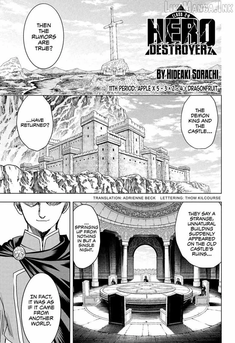 Class 2-B Hero Destroyerz Chapter 11 page 1