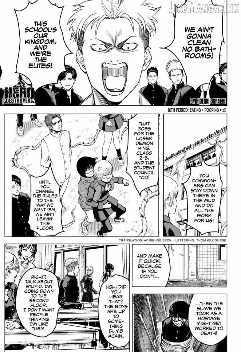 Class 2-B Hero Destroyerz Chapter 16 page 1