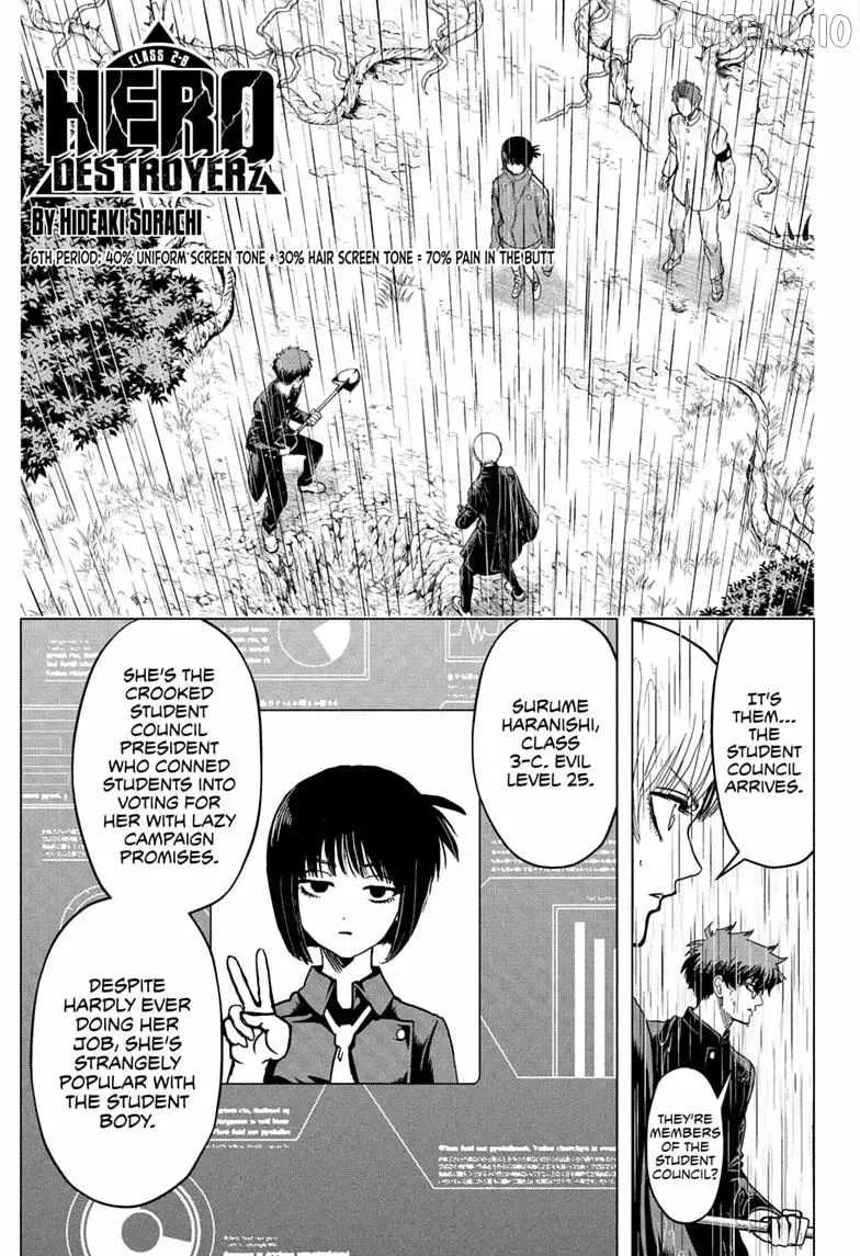 Class 2-B Hero Destroyerz Chapter 6 page 7