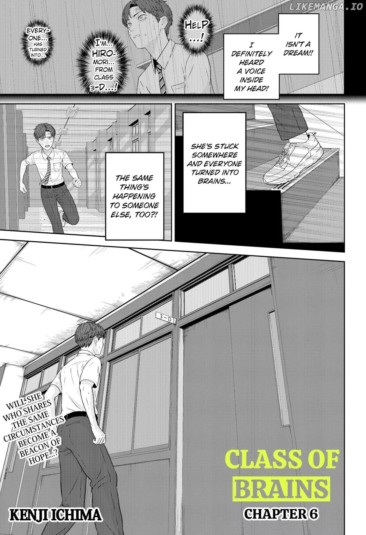 Class of Brains Chapter 6 page 1