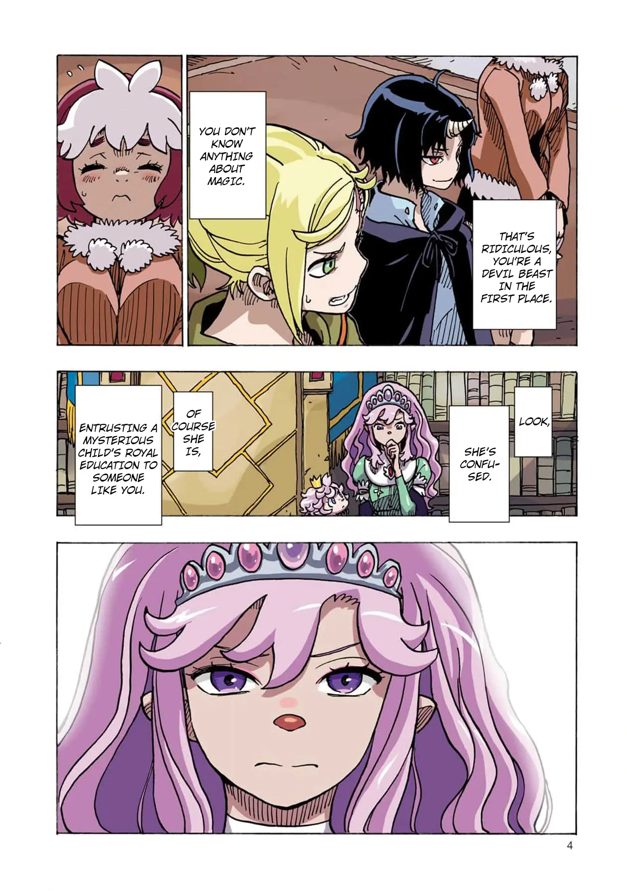 Clevatess - The King of Devil Beasts, The Baby and the Brave of Undead Chapter 25 page 5