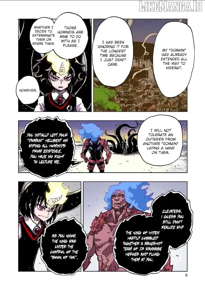 Clevatess - The King of Devil Beasts, The Baby and the Brave of Undead Chapter 50 page 8