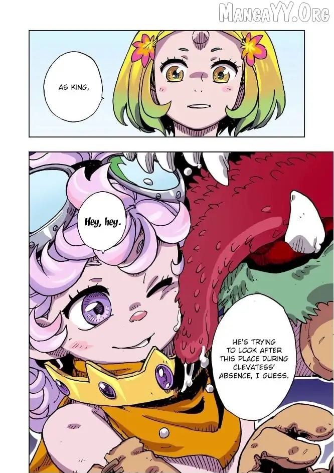 Clevatess - The King of Devil Beasts, The Baby and the Brave of Undead Chapter 58 page 35
