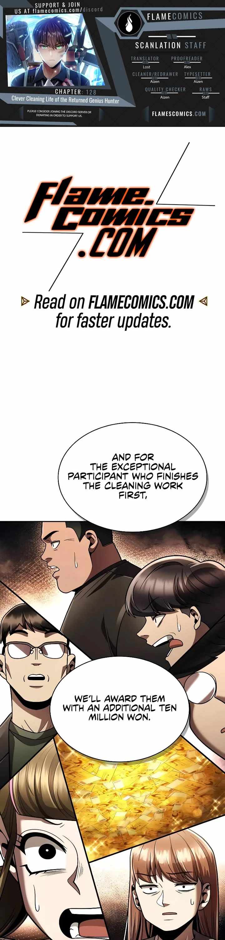 Clever Cleaning Life Of The Returned Genius Hunter Chapter 128 page 1