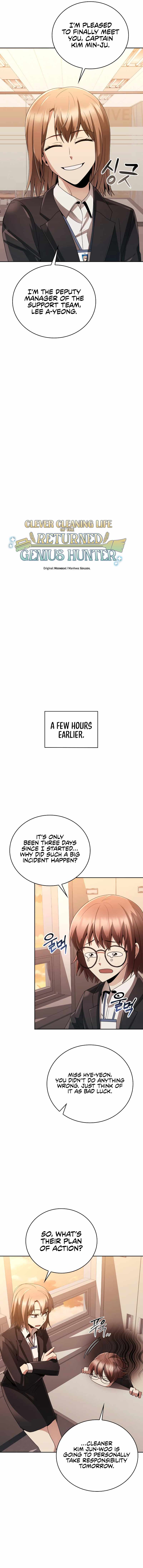 Clever Cleaning Life Of The Returned Genius Hunter Chapter 20 page 5