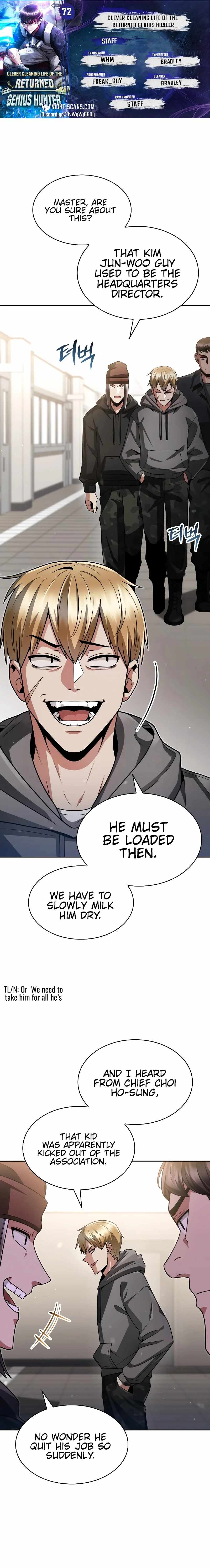 Clever Cleaning Life Of The Returned Genius Hunter Chapter 71 page 1