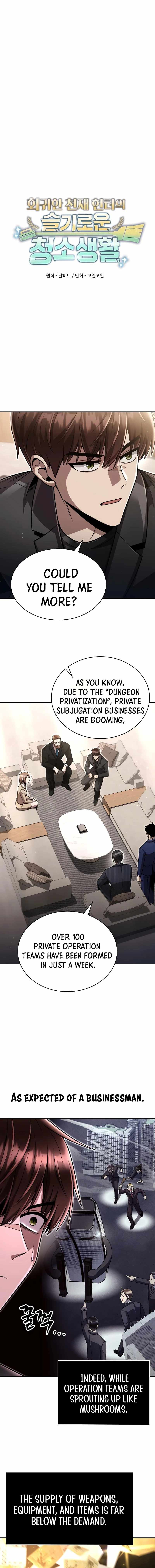 Clever Cleaning Life Of The Returned Genius Hunter Chapter 88 page 5