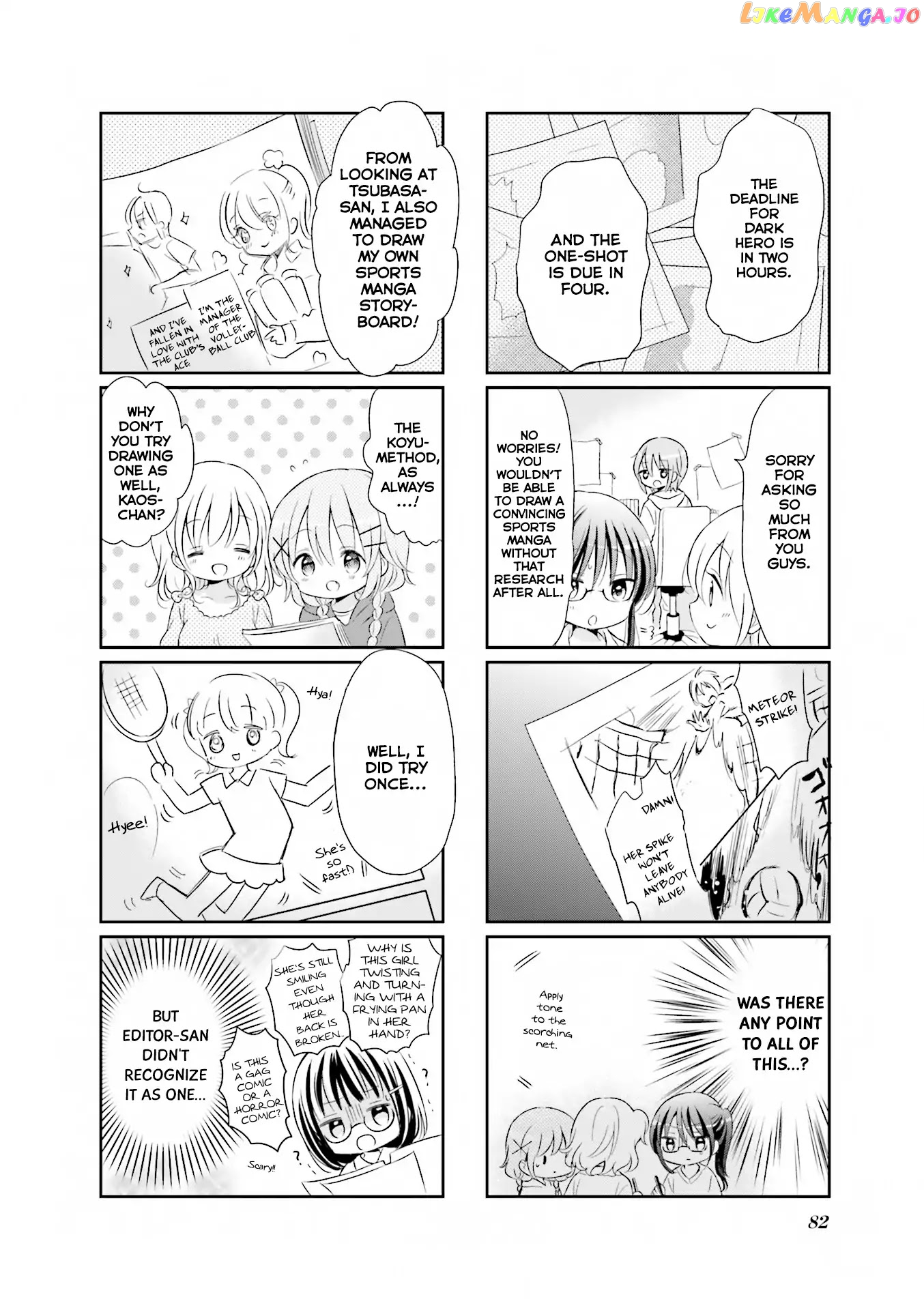 Comic Girls Chapter 22 page 9