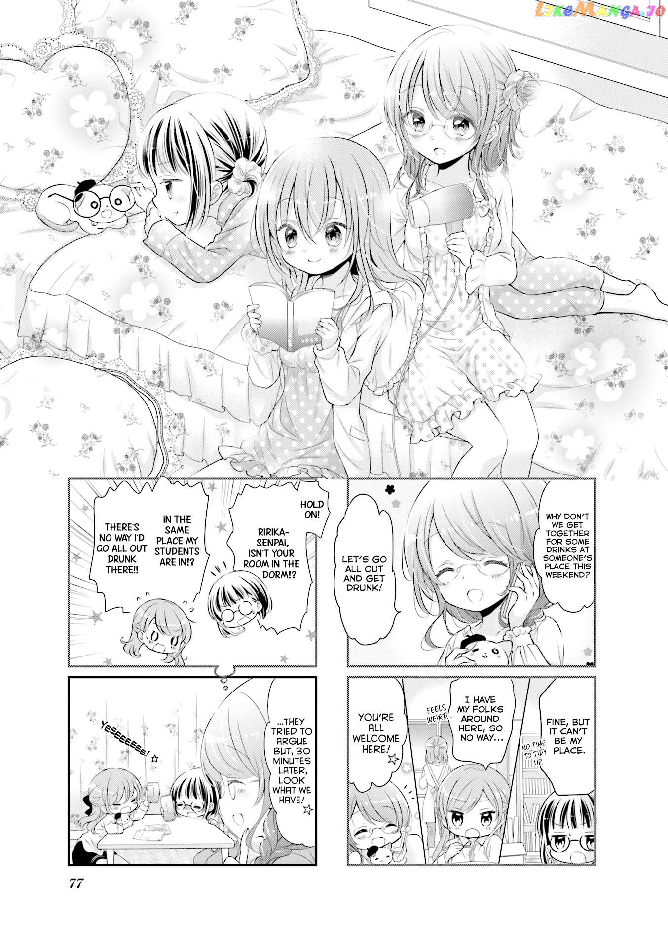 Comic Girls Chapter 37 page 2
