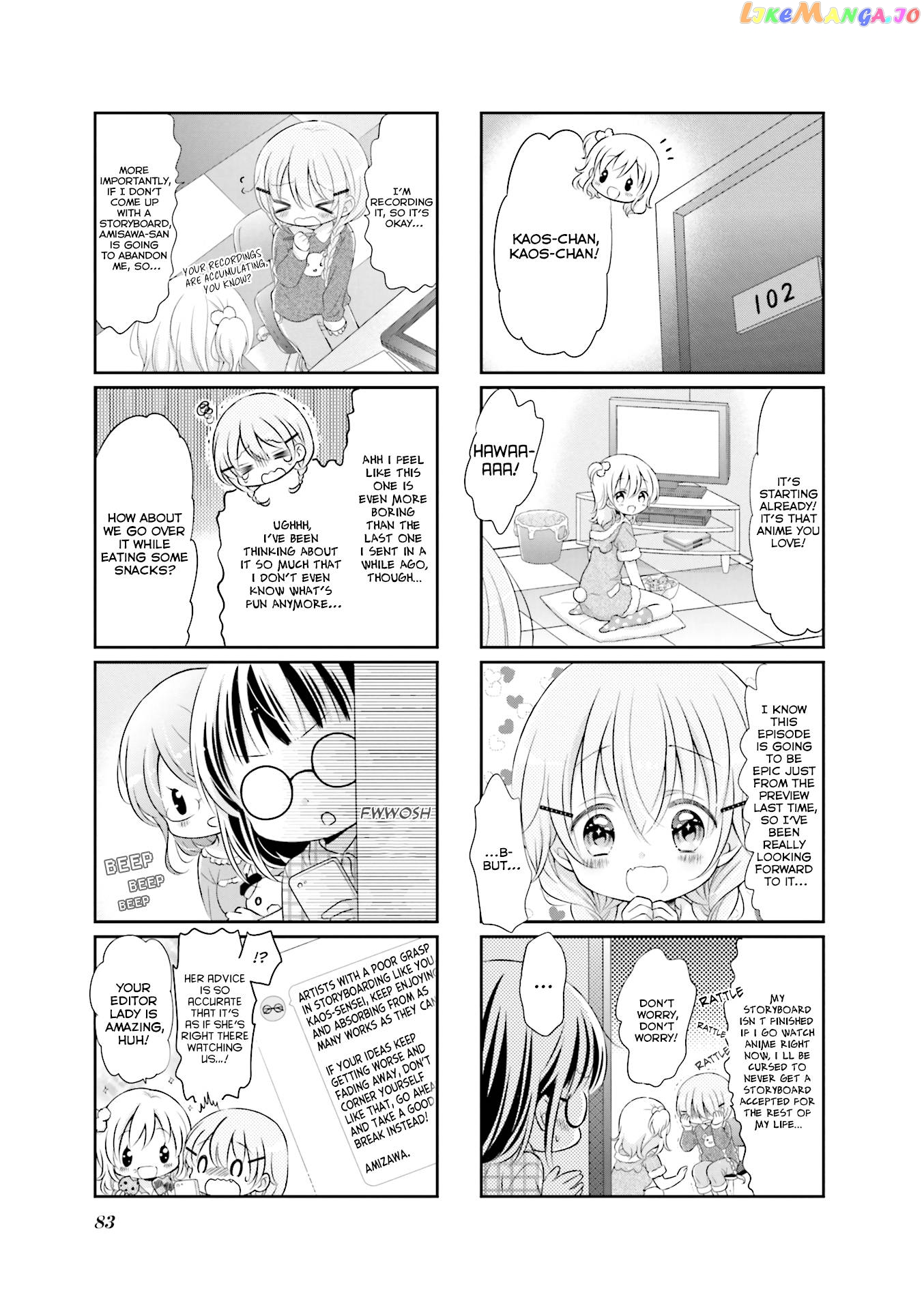 Comic Girls Chapter 37 page 8