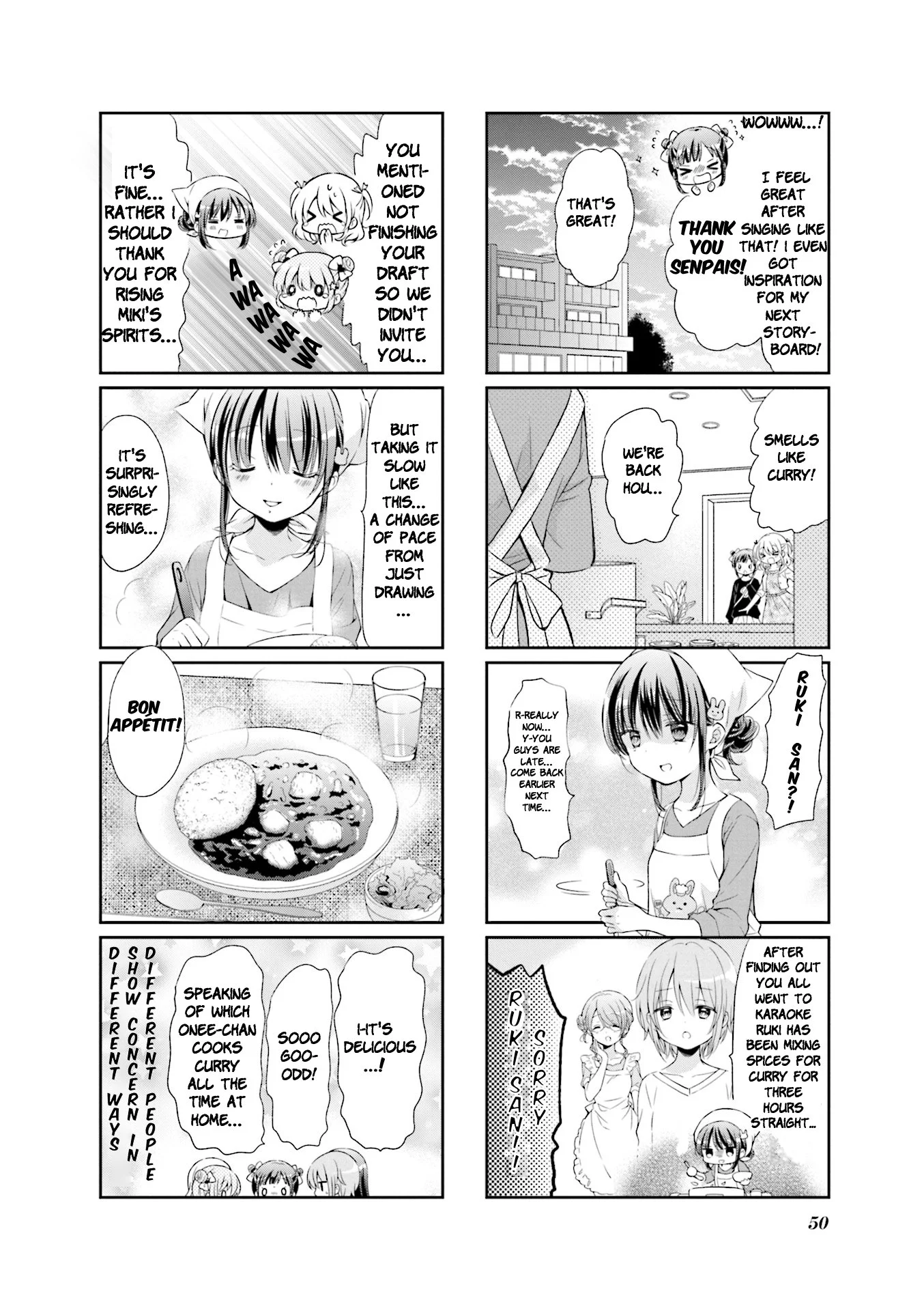 Comic Girls Chapter 44 page 8