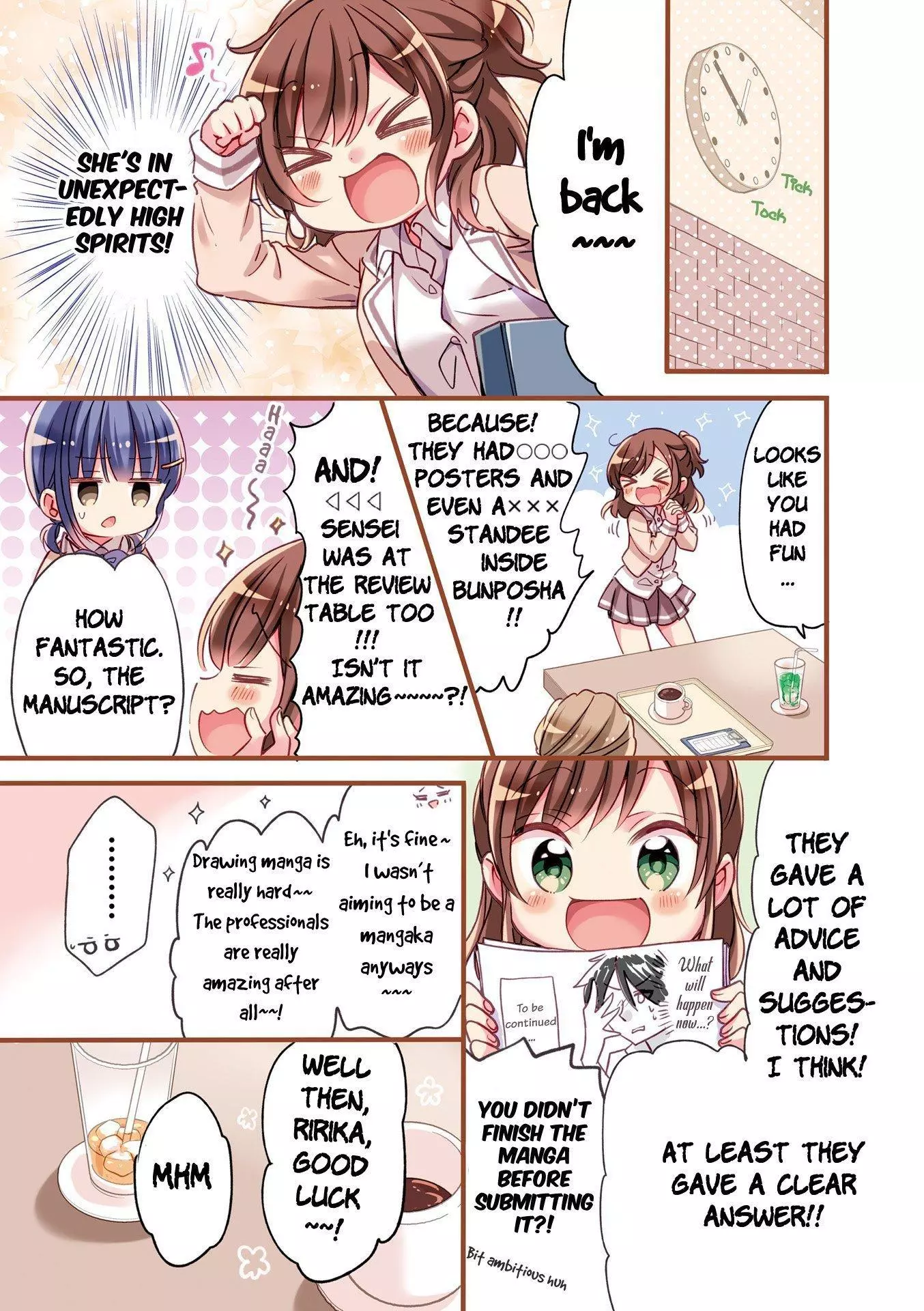 Comic Girls Chapter 52.5 page 6