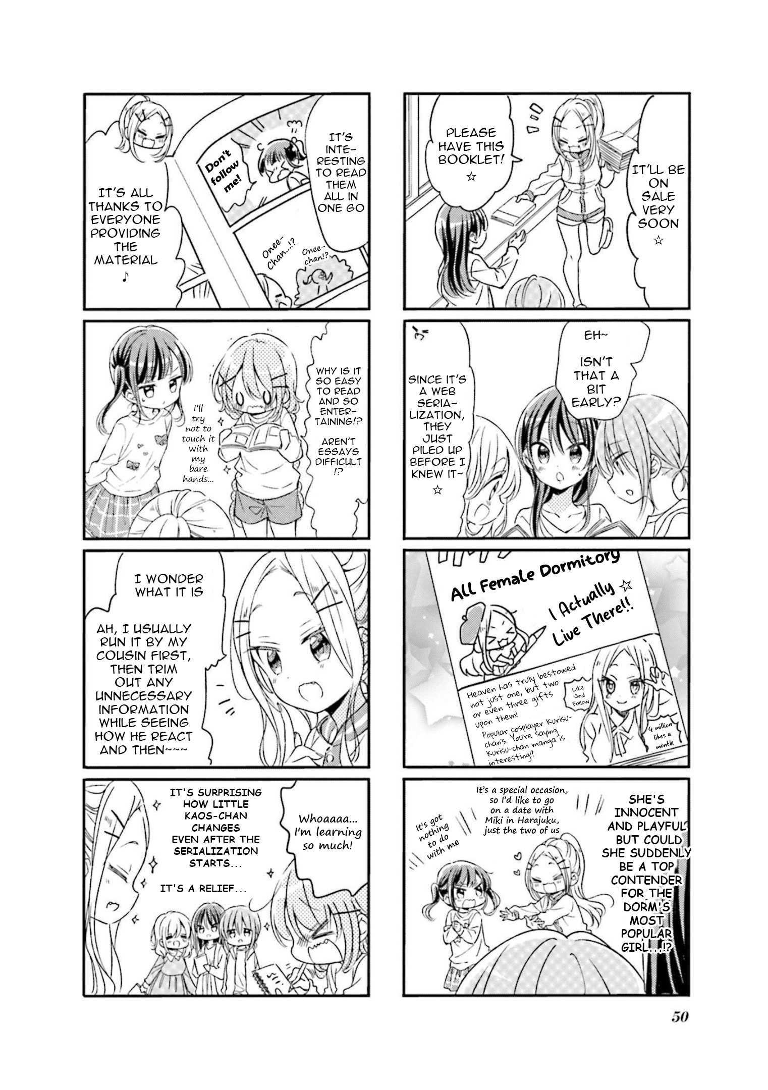 Comic Girls Chapter 70 page 2