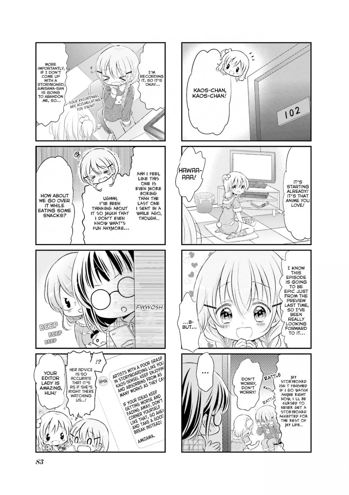 Comic Girls Chapter 9 page 8
