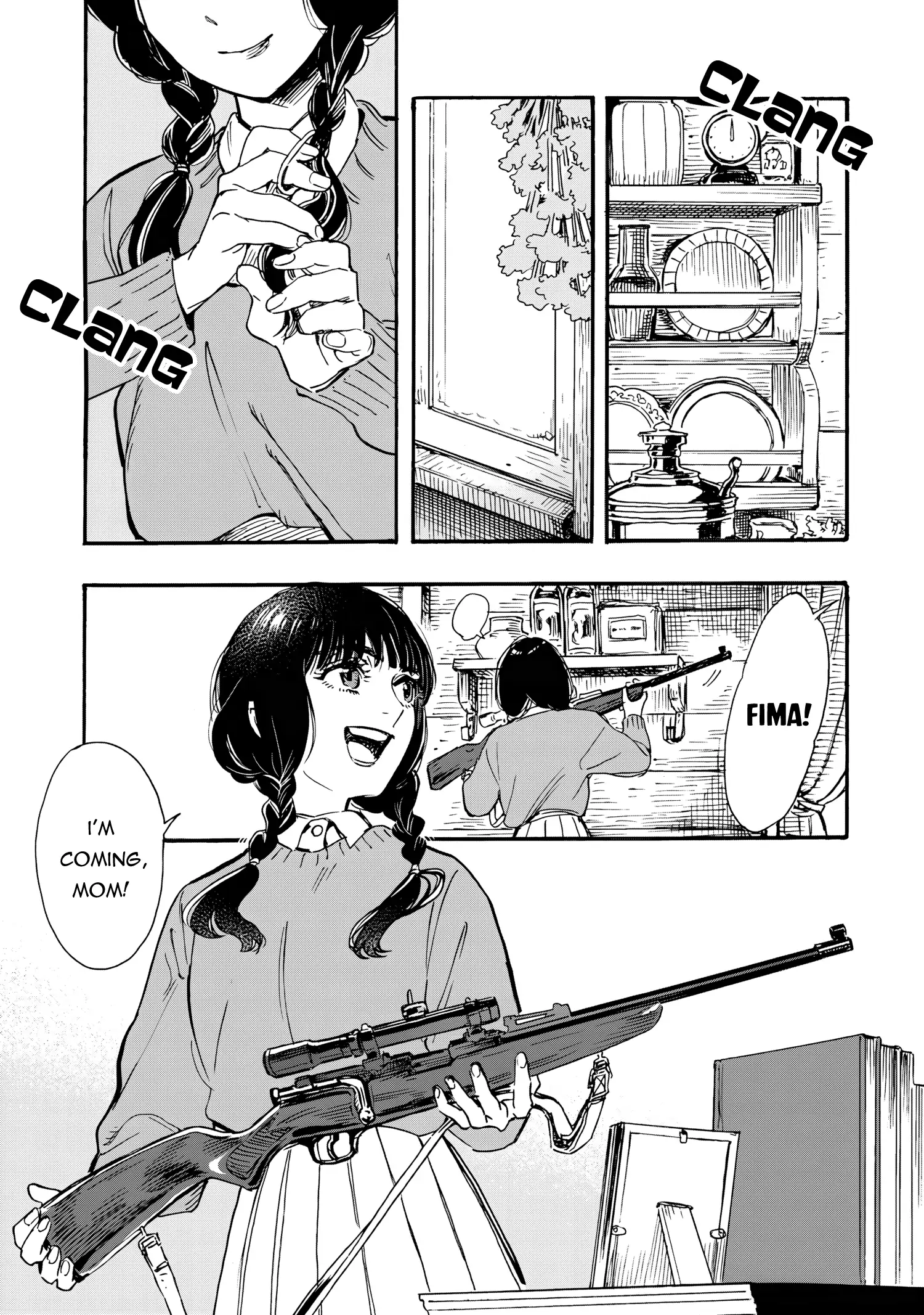 Comrade Girls, Shoot the Enemy Chapter 1 page 8