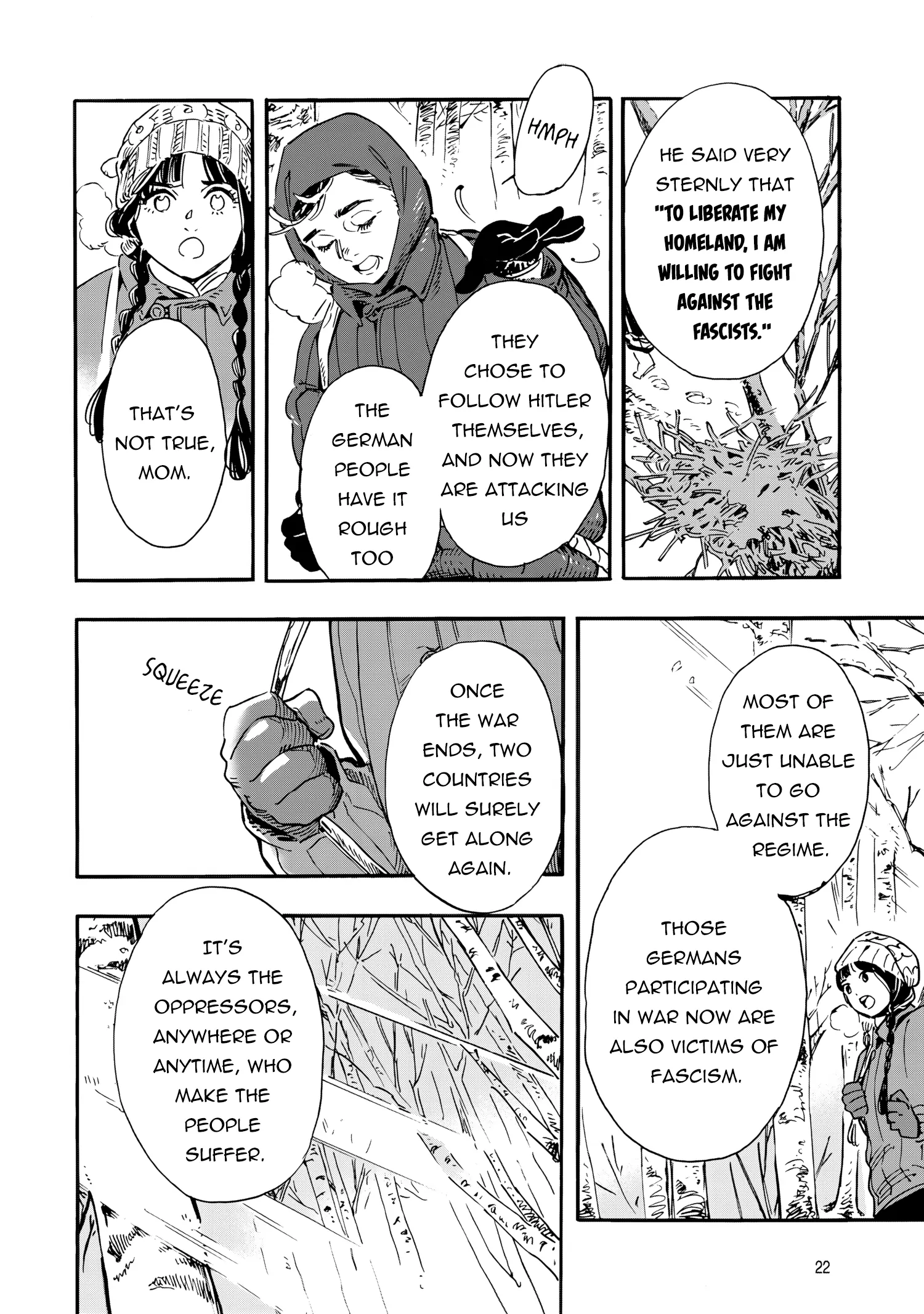 Comrade Girls, Shoot the Enemy Chapter 1 page 23
