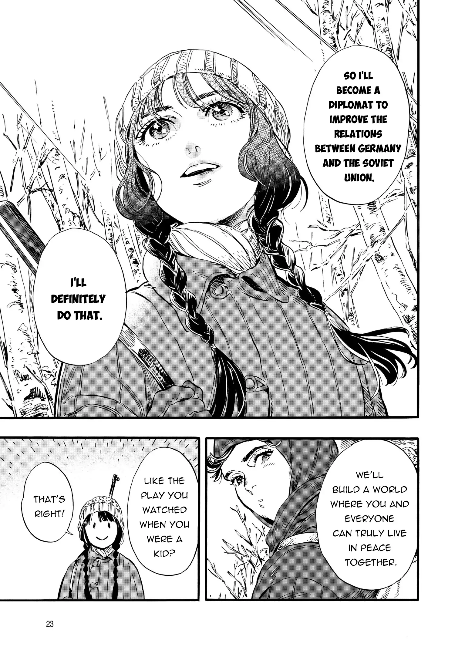 Comrade Girls, Shoot the Enemy Chapter 1 page 24