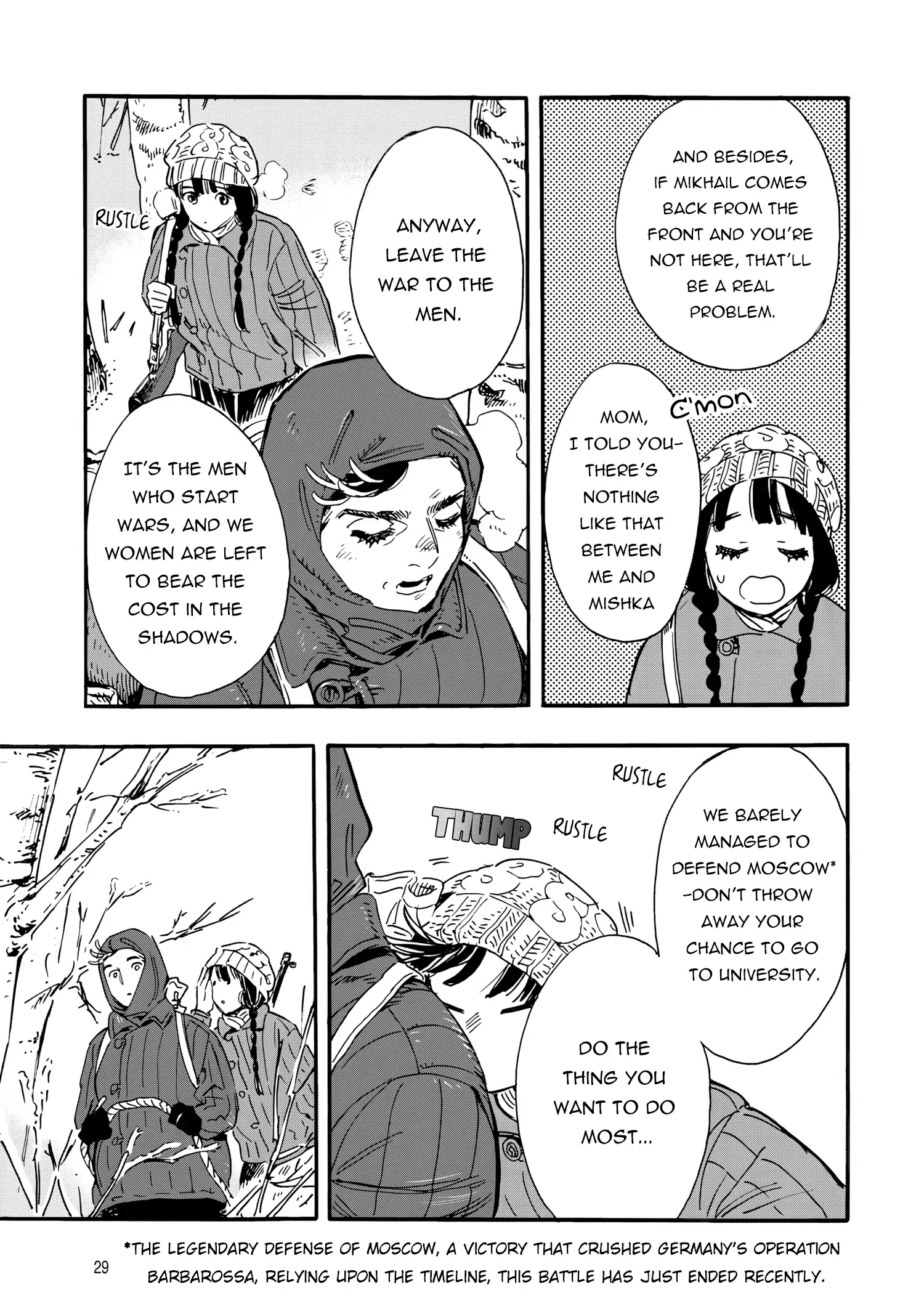Comrade Girls, Shoot the Enemy Chapter 1 page 30