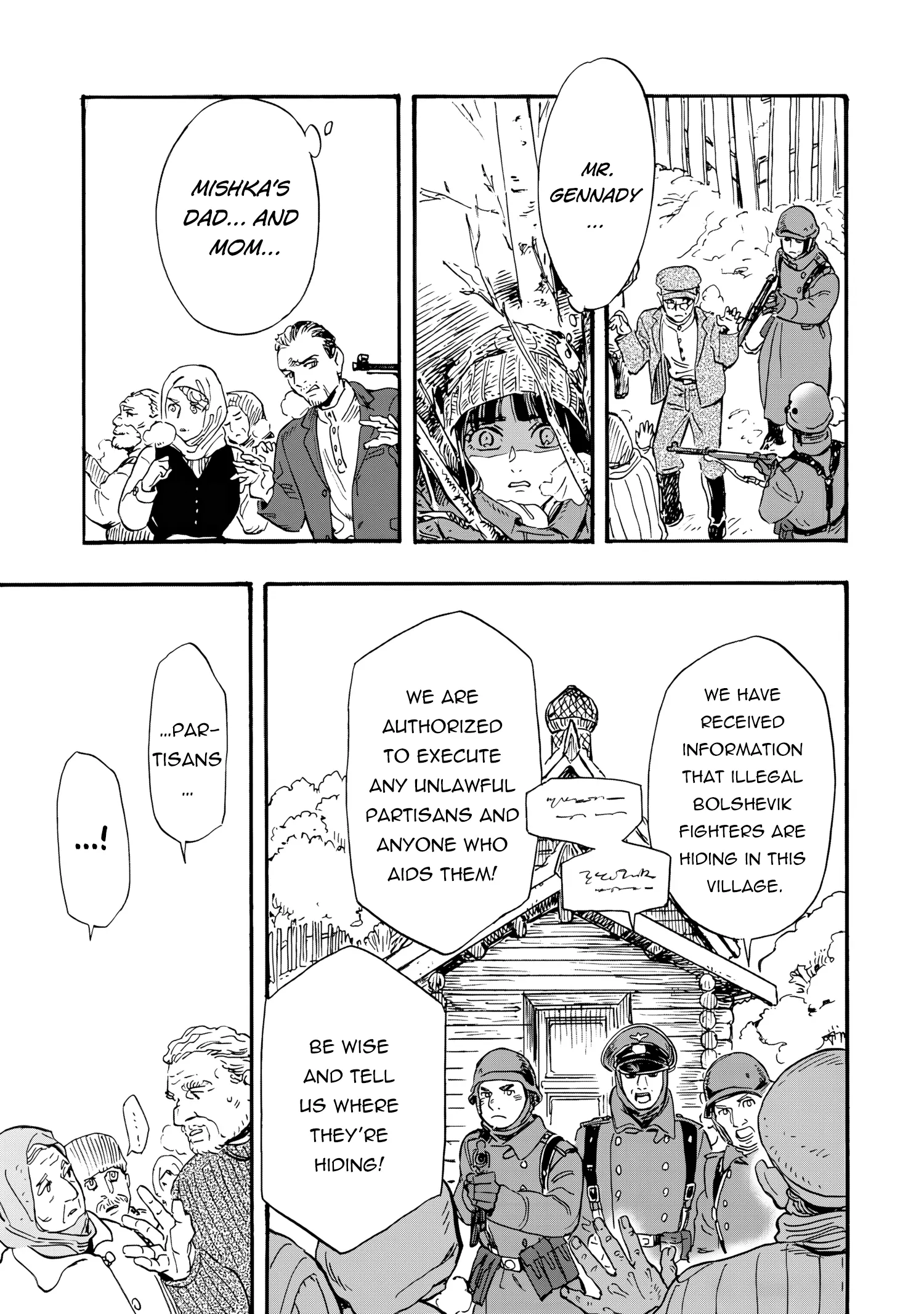 Comrade Girls, Shoot the Enemy Chapter 1 page 34