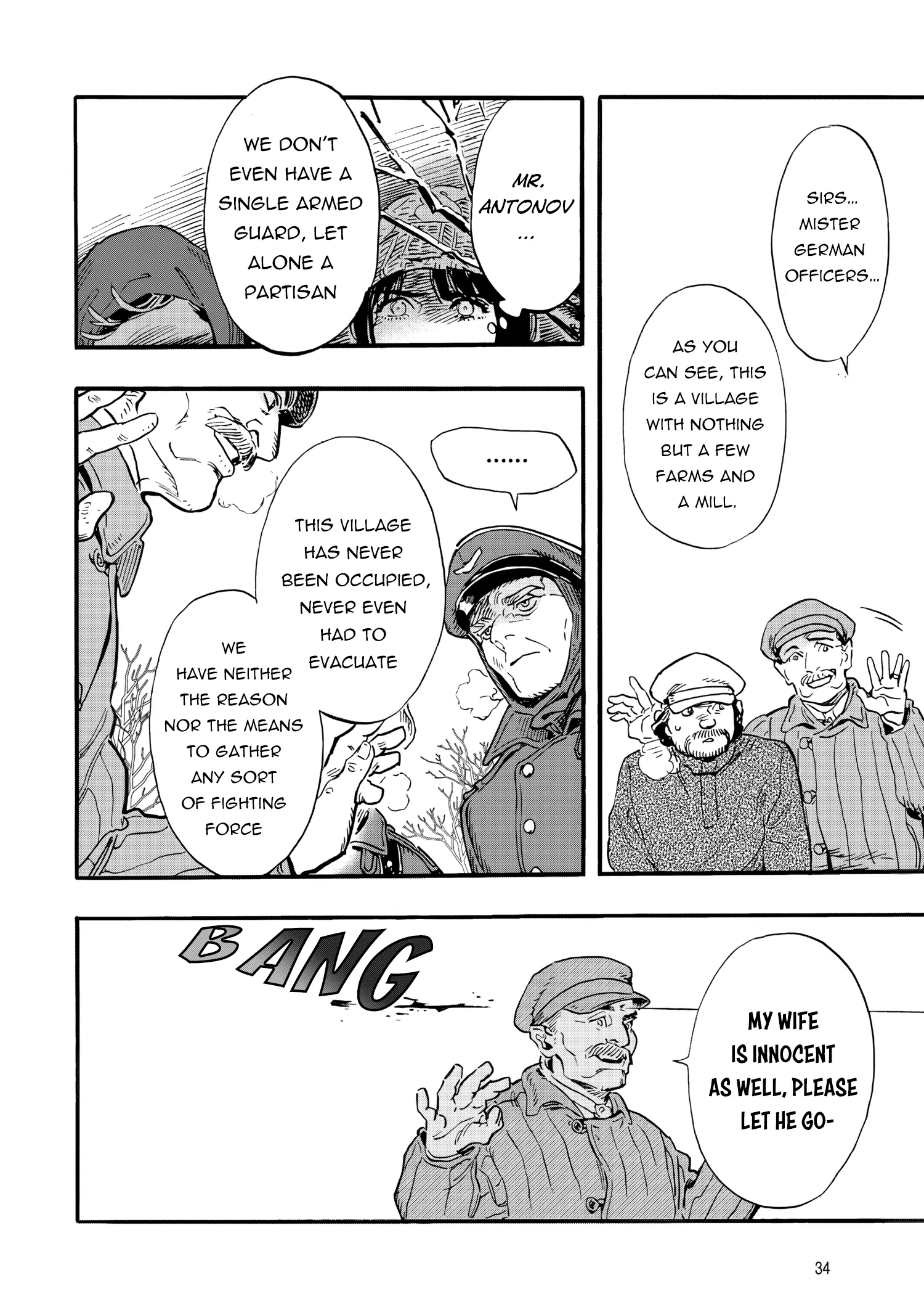 Comrade Girls, Shoot the Enemy Chapter 1 page 35