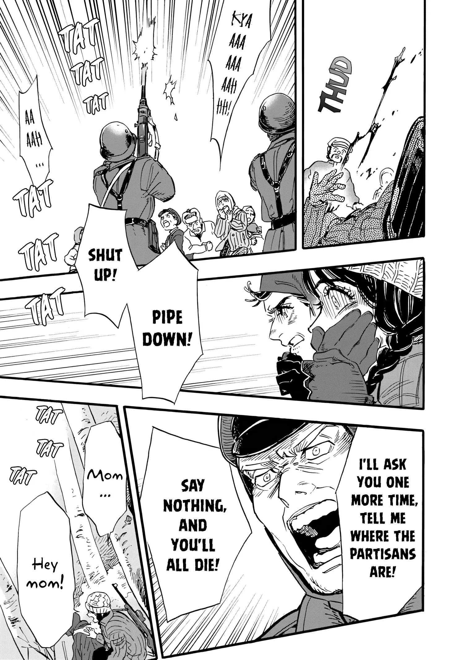 Comrade Girls, Shoot the Enemy Chapter 1 page 36