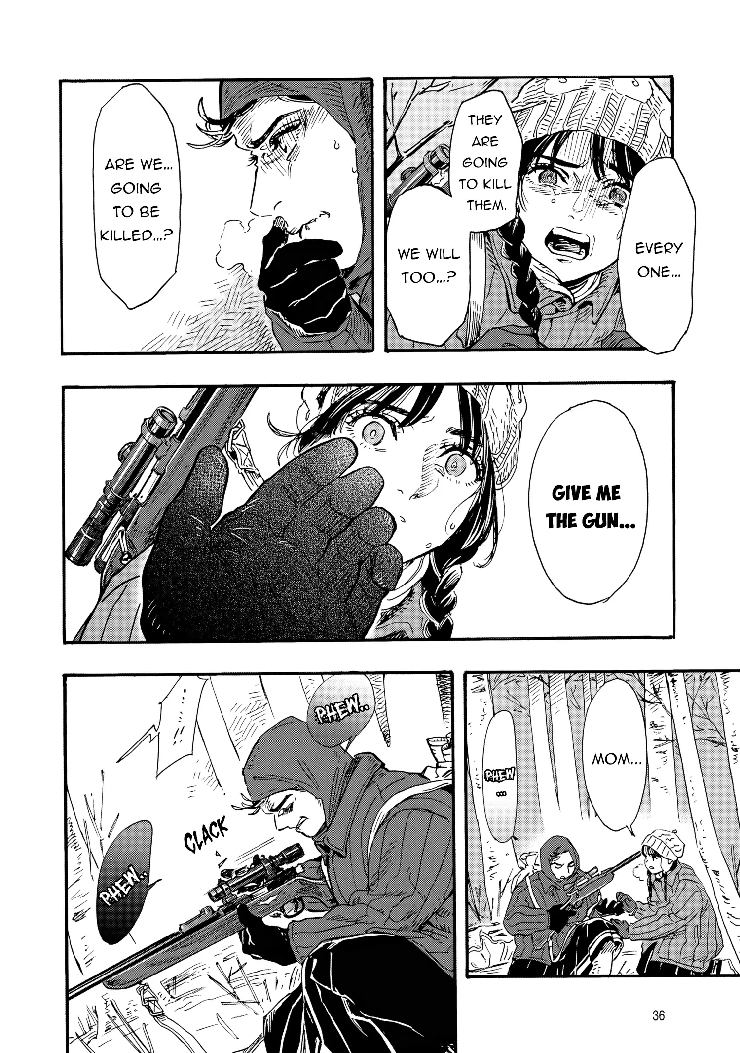 Comrade Girls, Shoot the Enemy Chapter 1 page 37