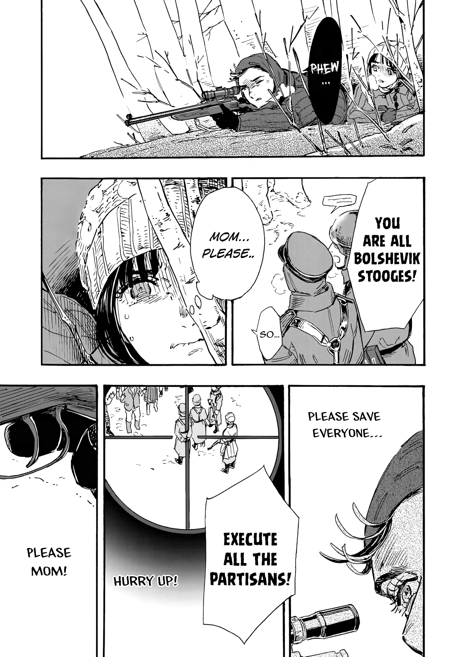 Comrade Girls, Shoot the Enemy Chapter 1 page 38