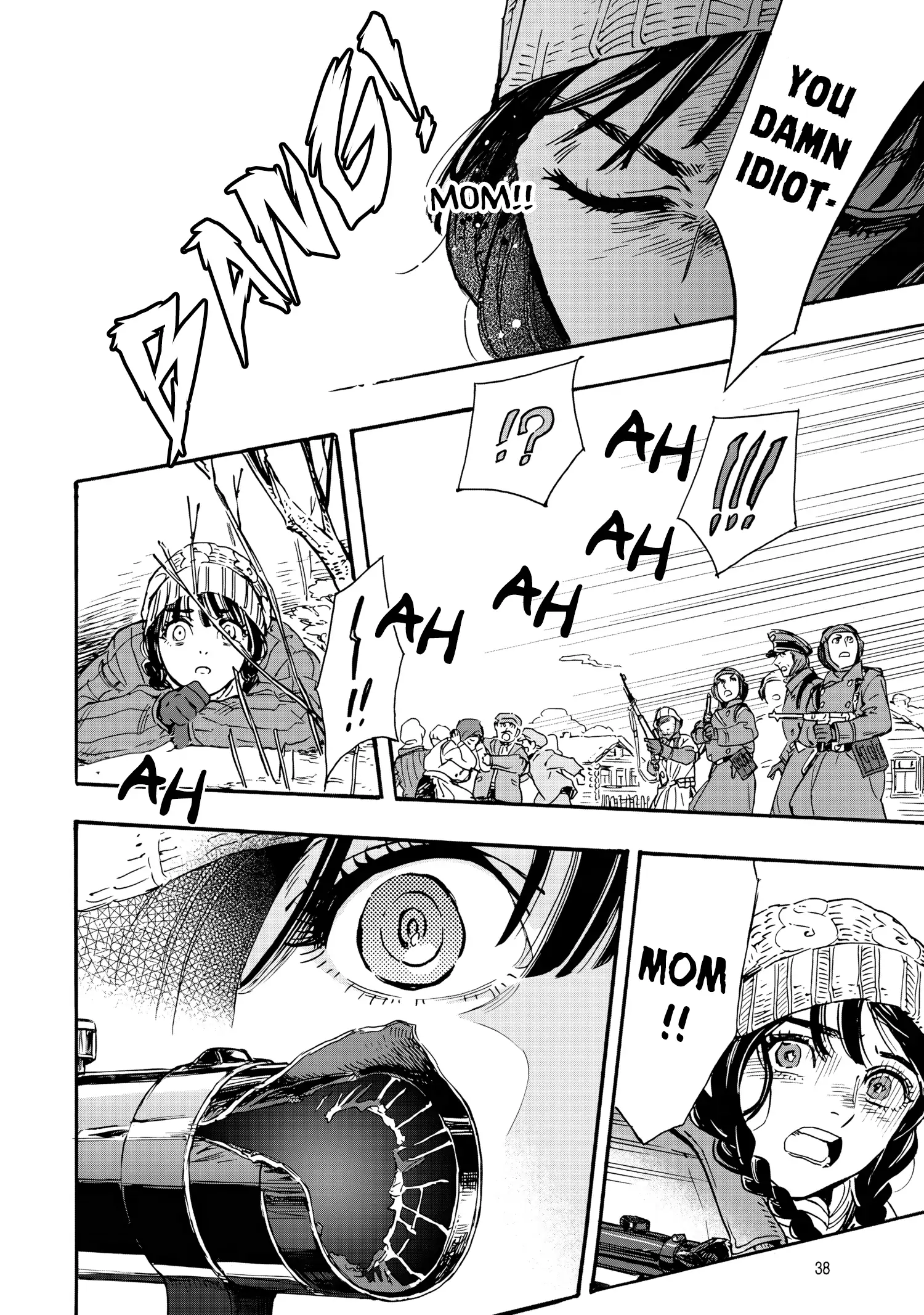 Comrade Girls, Shoot the Enemy Chapter 1 page 39