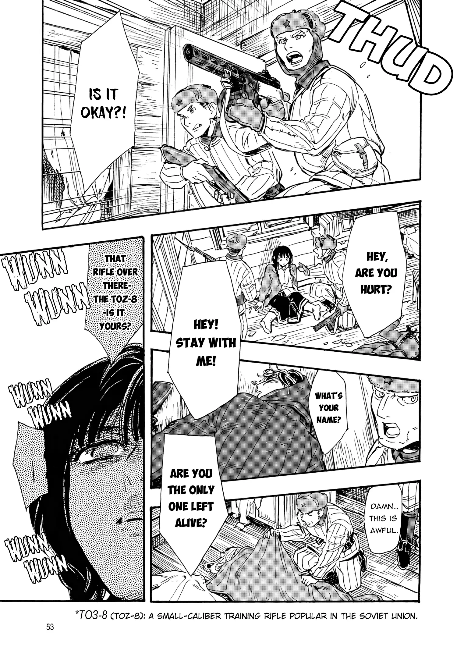 Comrade Girls, Shoot the Enemy Chapter 1 page 54