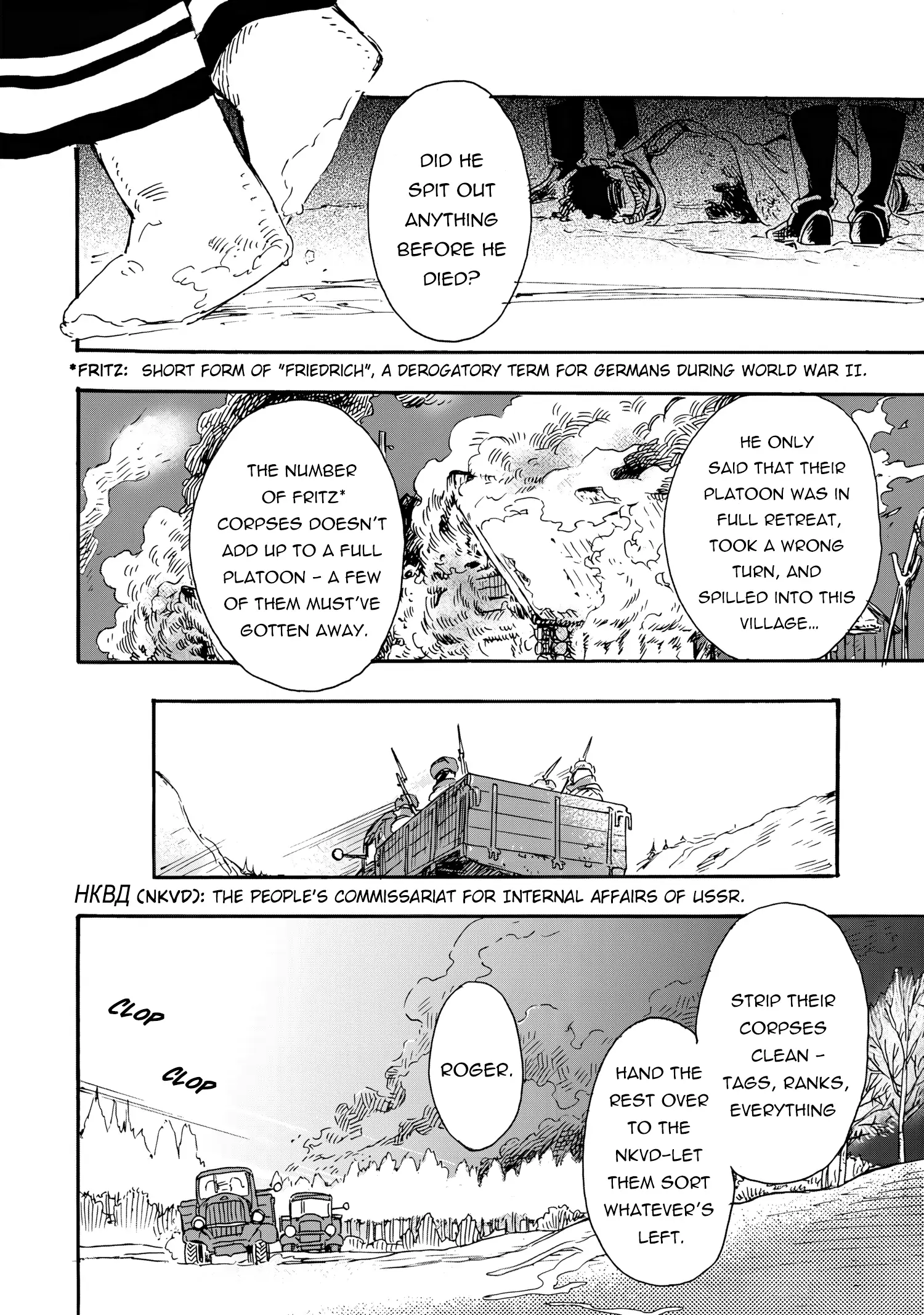 Comrade Girls, Shoot the Enemy Chapter 1 page 73
