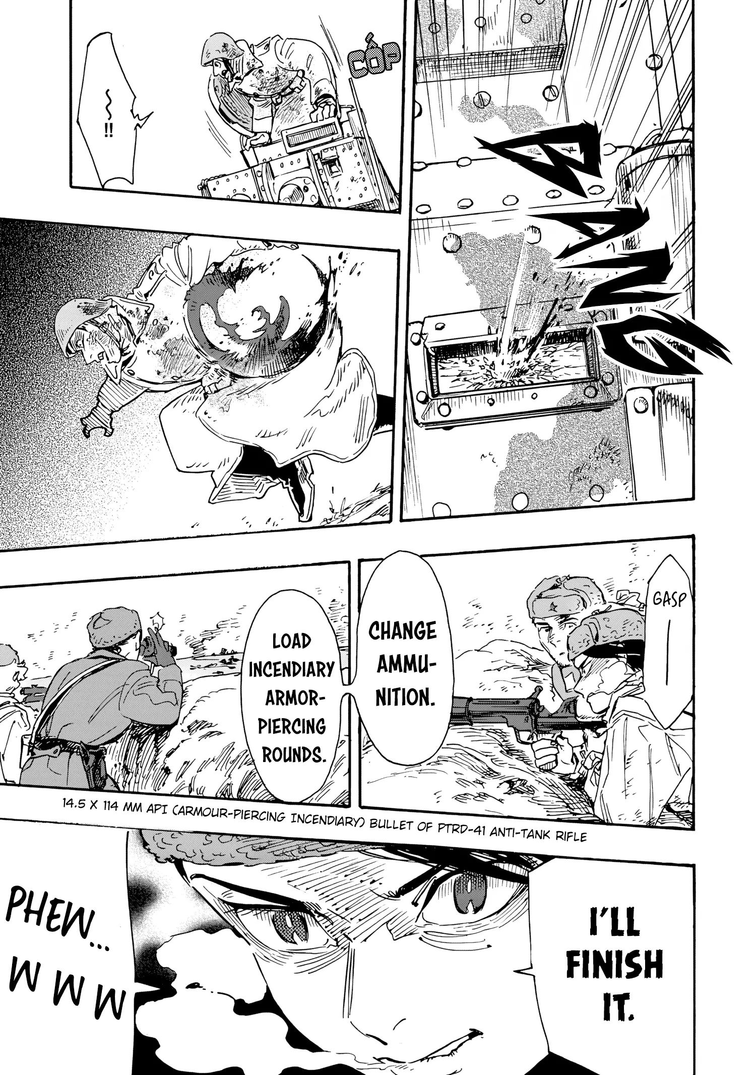 Comrade Girls, Shoot the Enemy Chapter 10 page 8