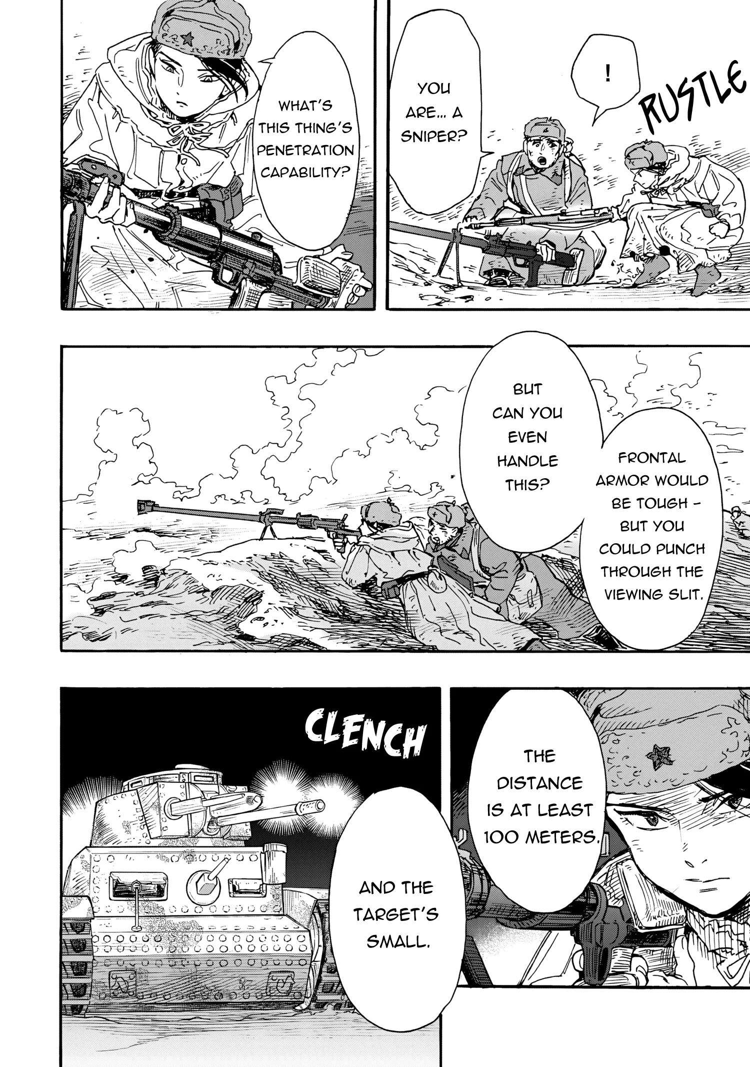 Comrade Girls, Shoot the Enemy Chapter 10 page 4