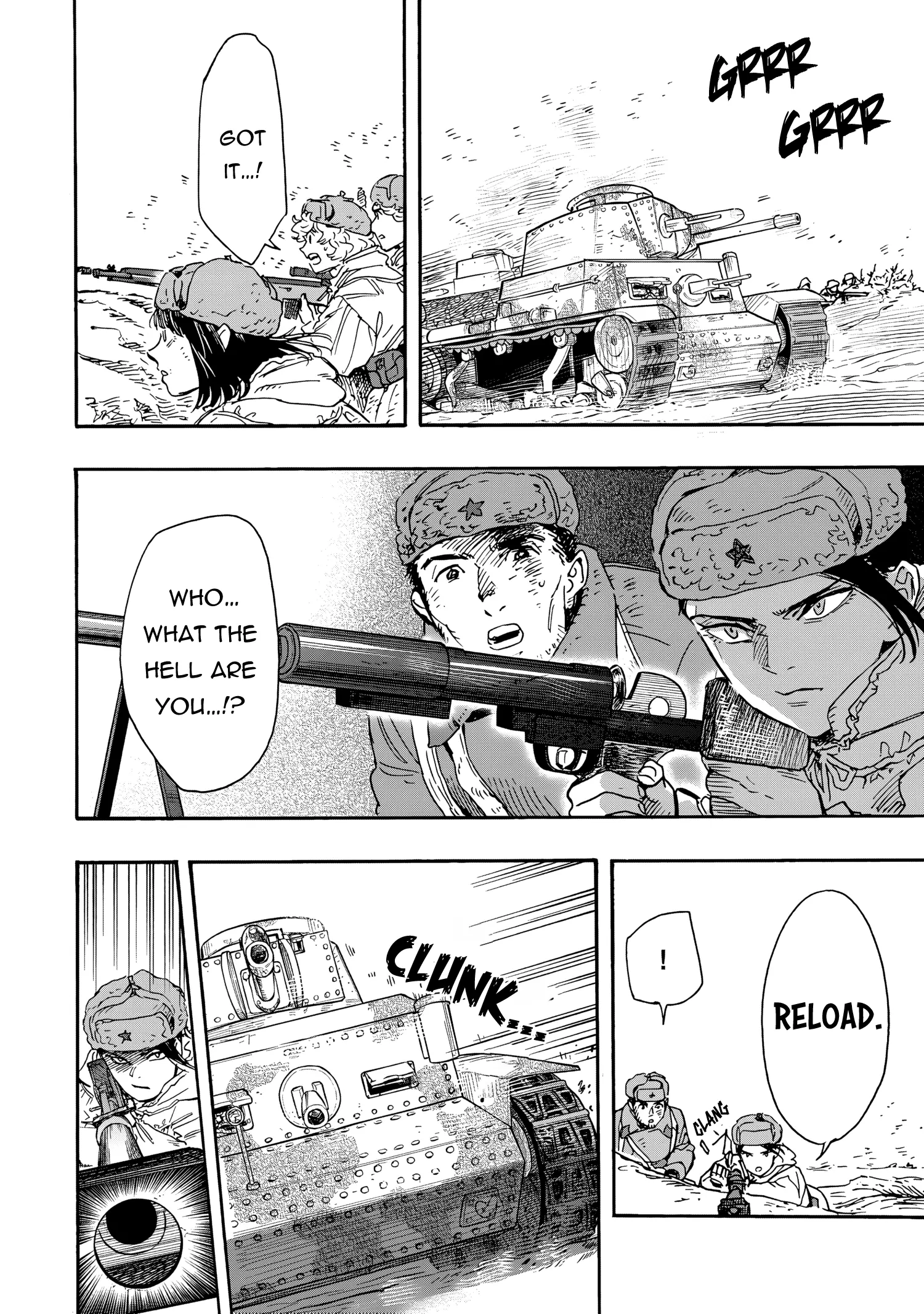 Comrade Girls, Shoot the Enemy Chapter 10 page 6