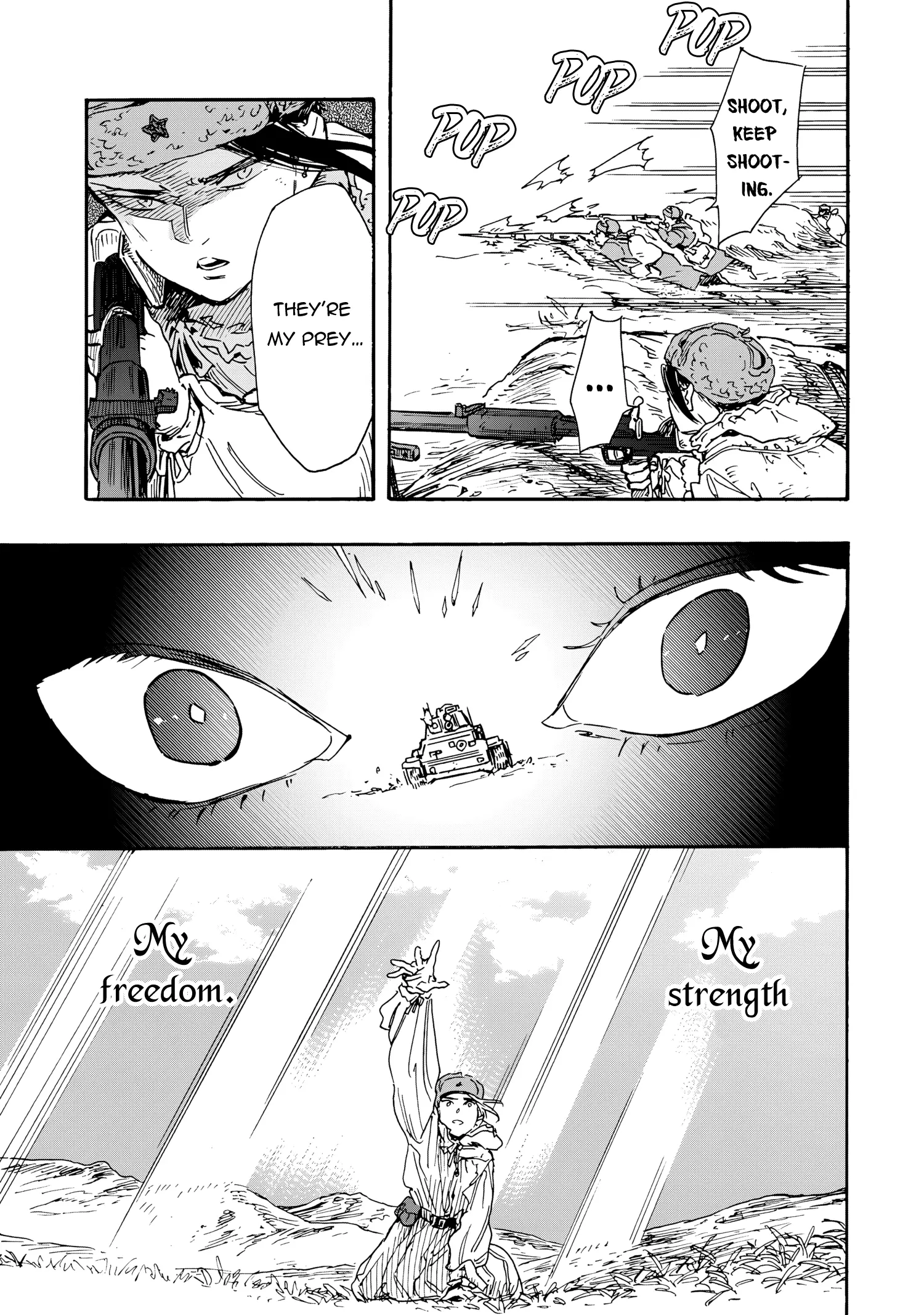 Comrade Girls, Shoot the Enemy Chapter 10 page 10
