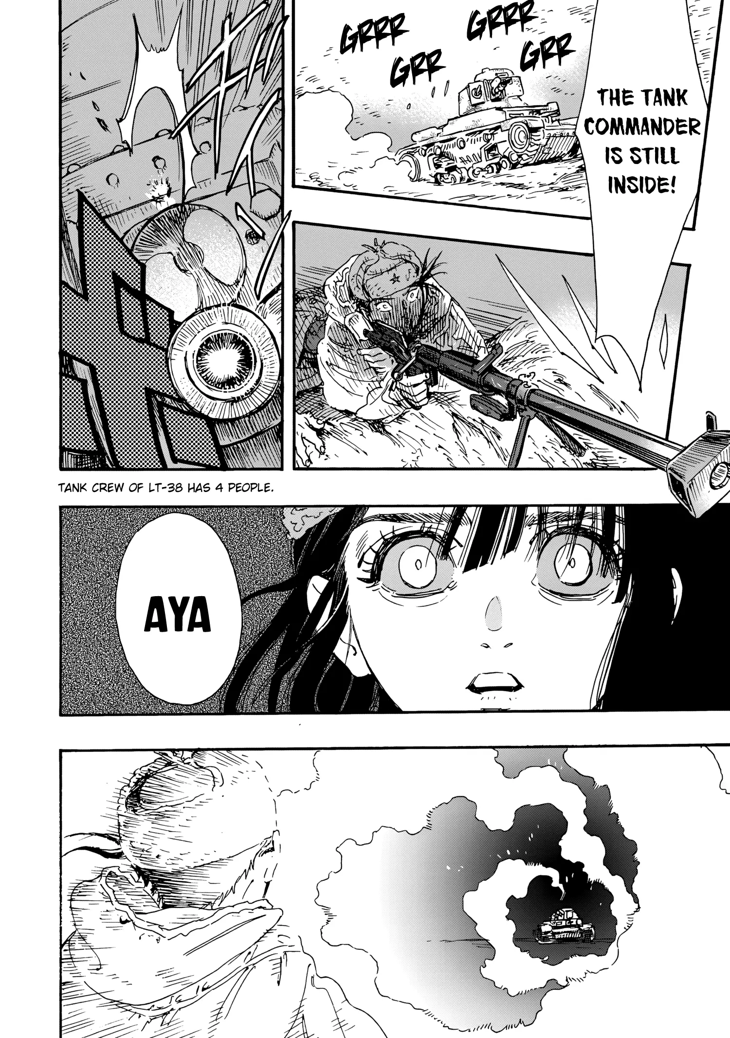 Comrade Girls, Shoot the Enemy Chapter 10 page 13