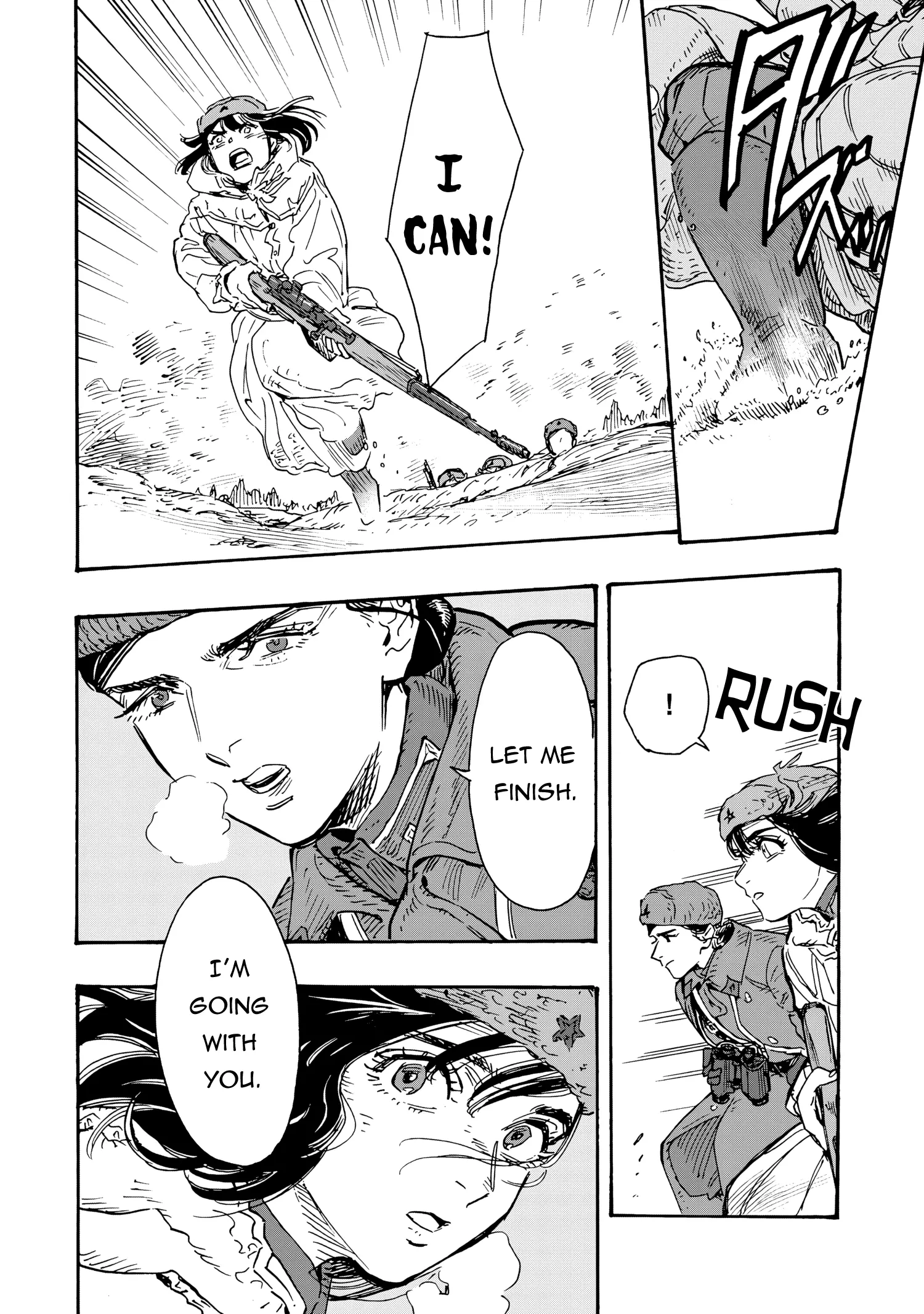 Comrade Girls, Shoot the Enemy Chapter 10 page 17