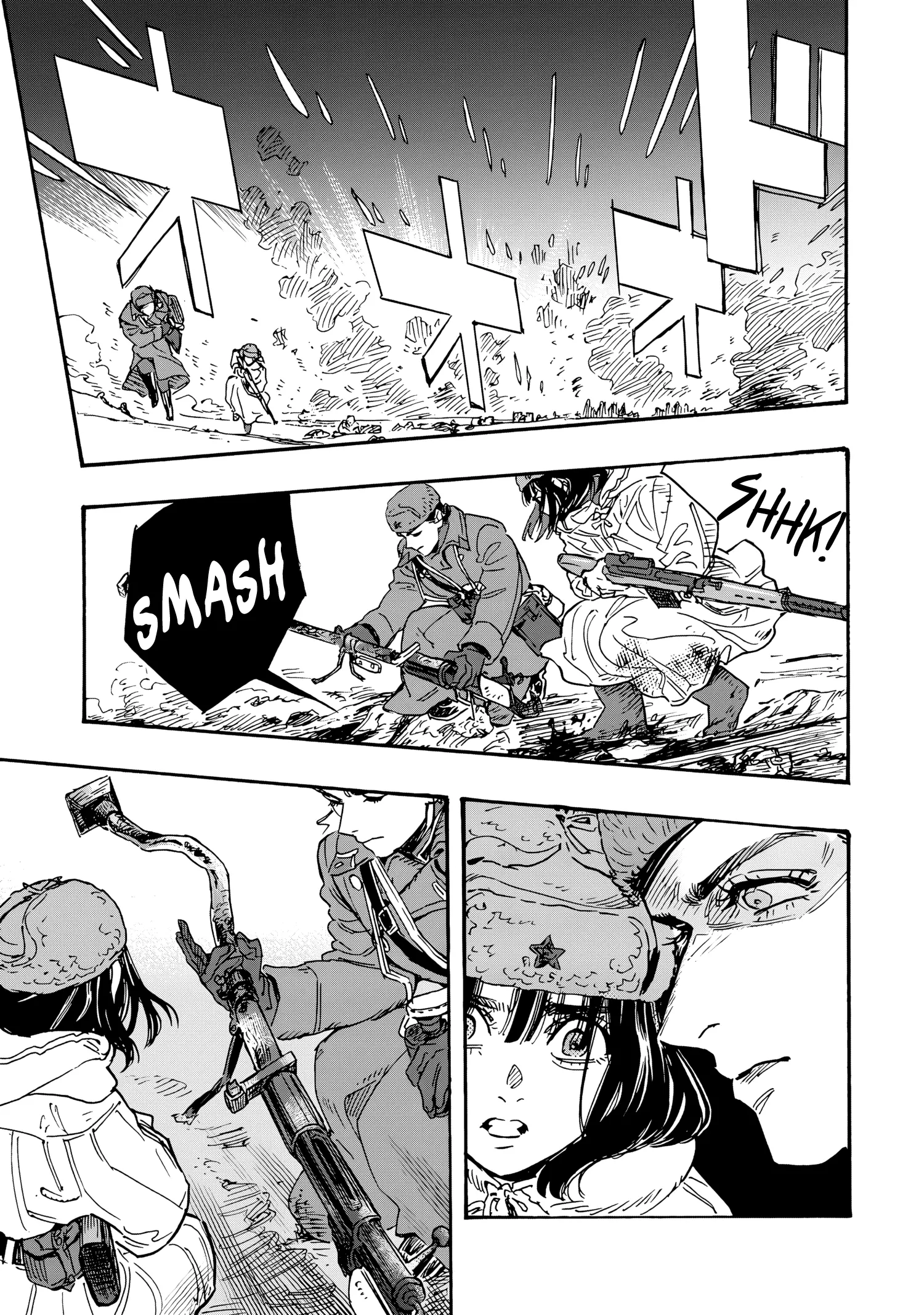 Comrade Girls, Shoot the Enemy Chapter 10 page 18
